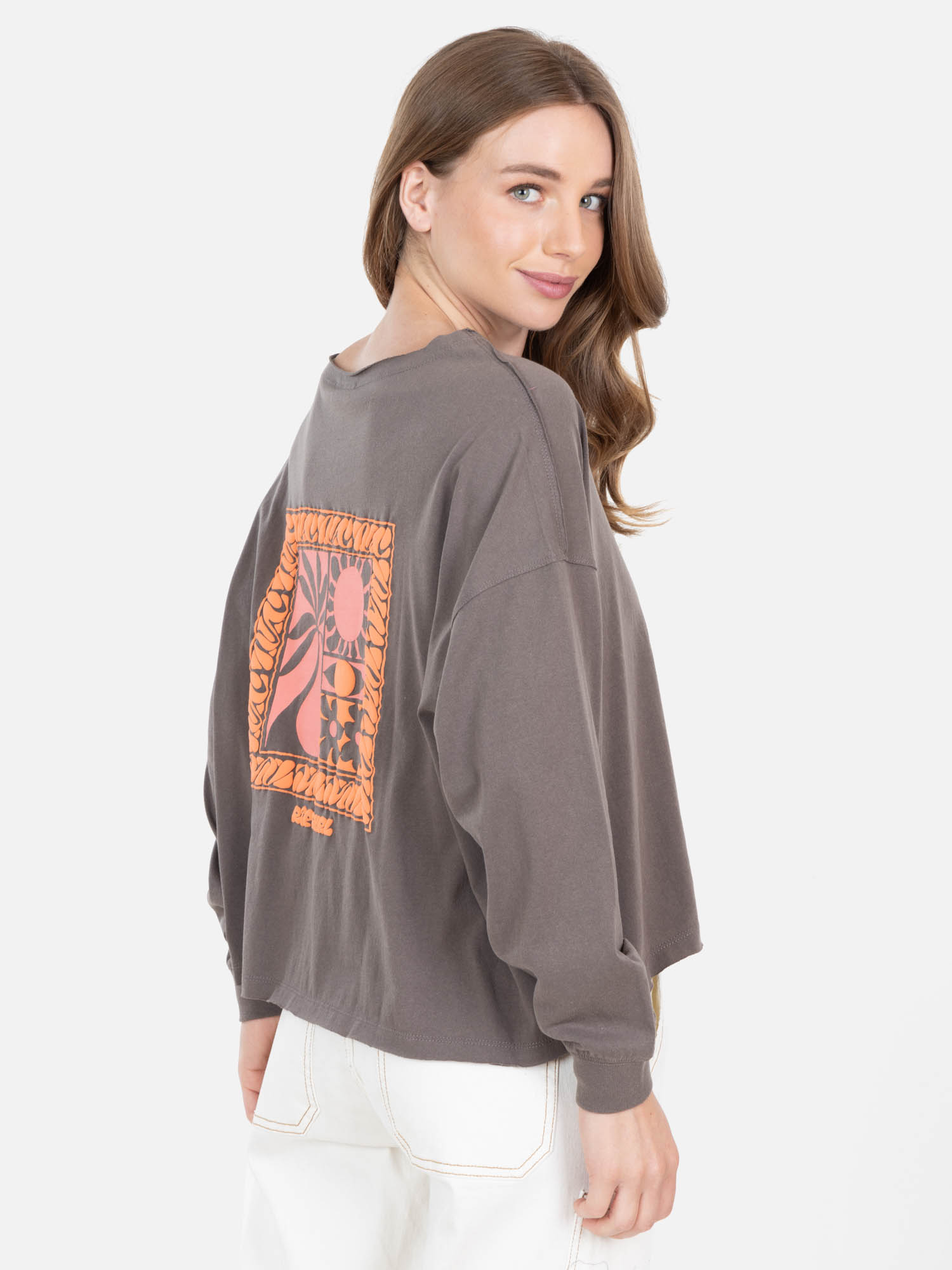 POLERA ML LOÁ CAFÉ MUJER RIP CURL - 2