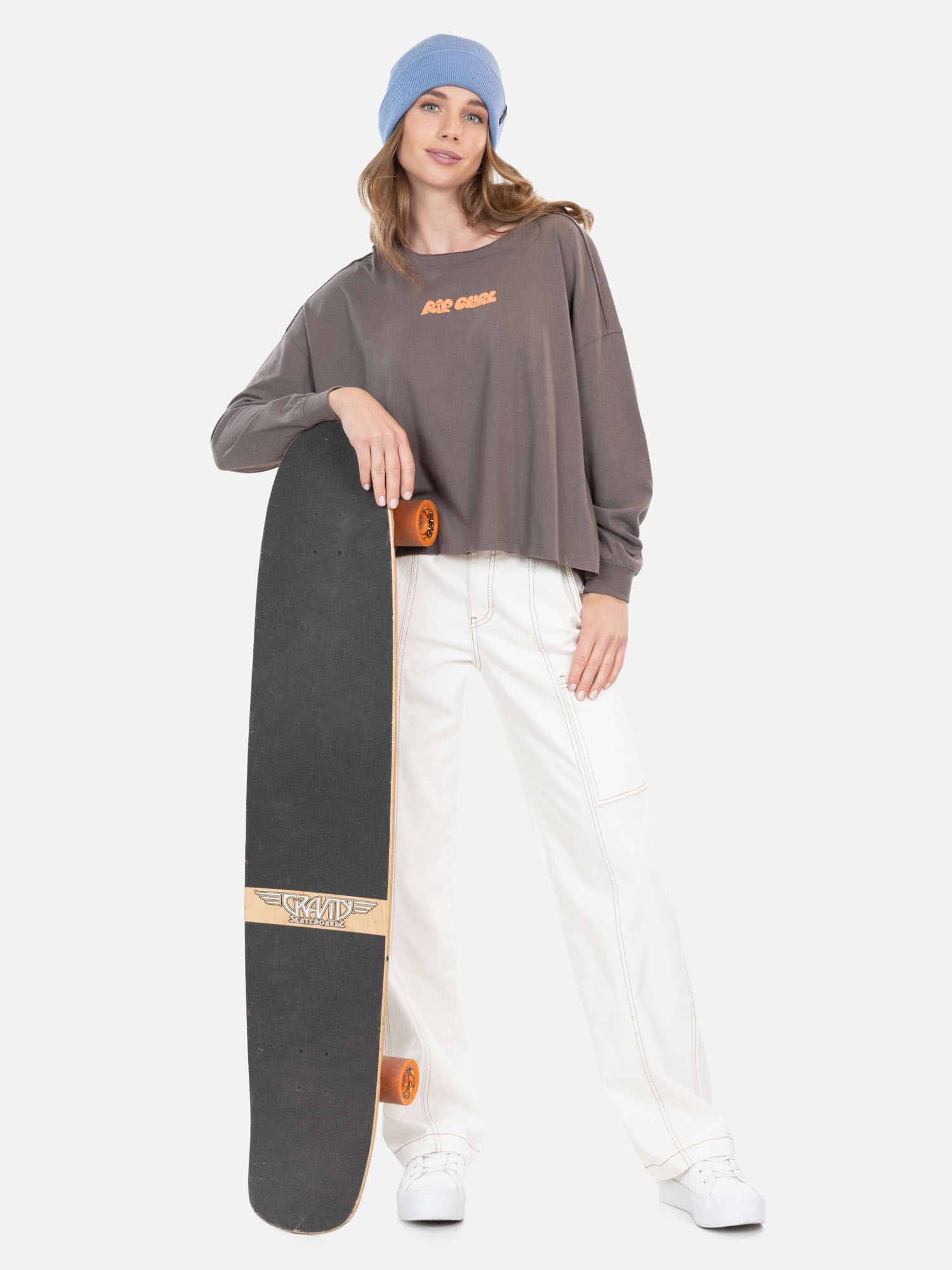 POLERA ML LOÁ CAFÉ MUJER RIP CURL - 4