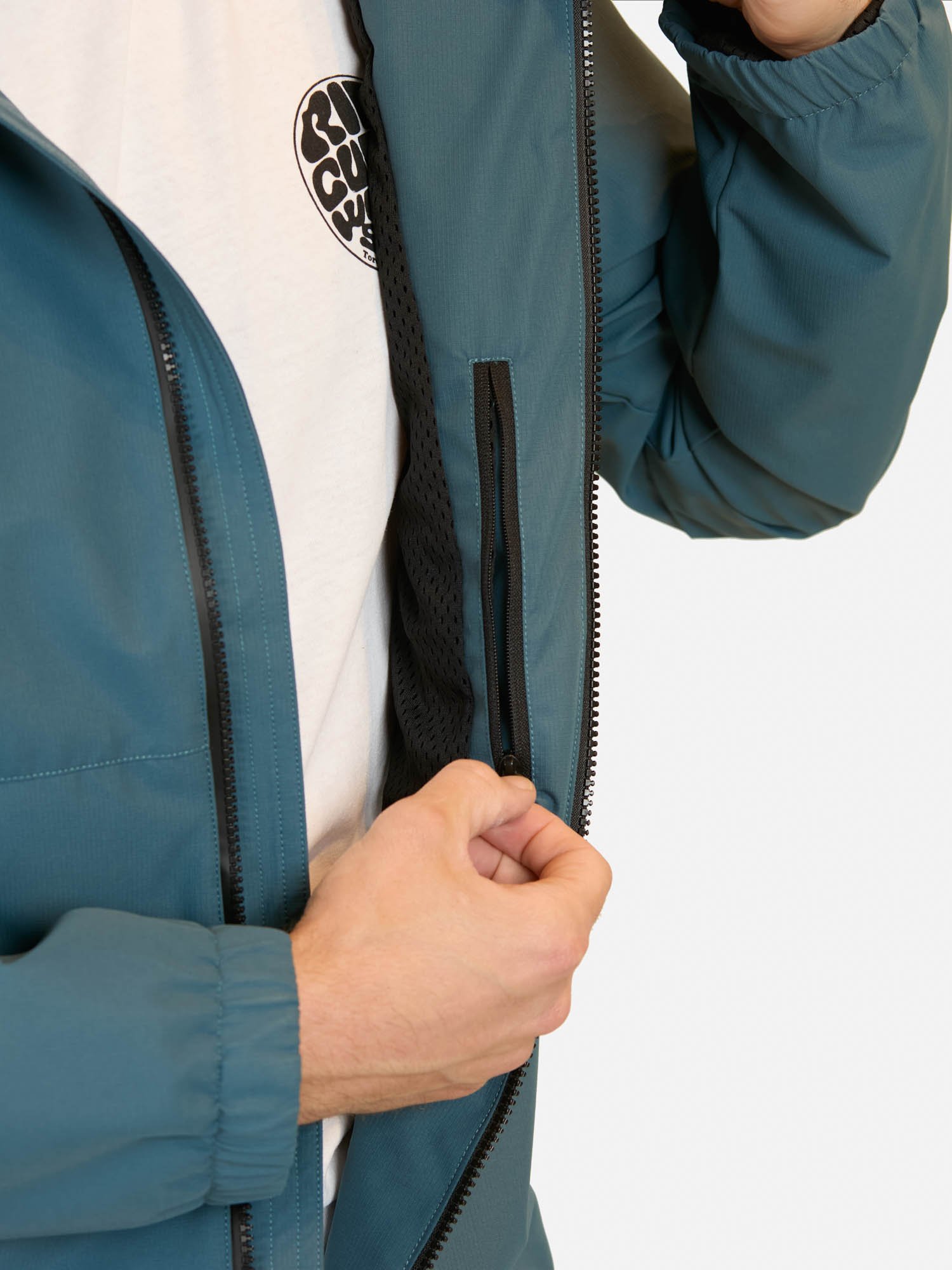 CORTAVIENTO RC HARD SKIN AZUL HOMBRE RIP CURL - 4