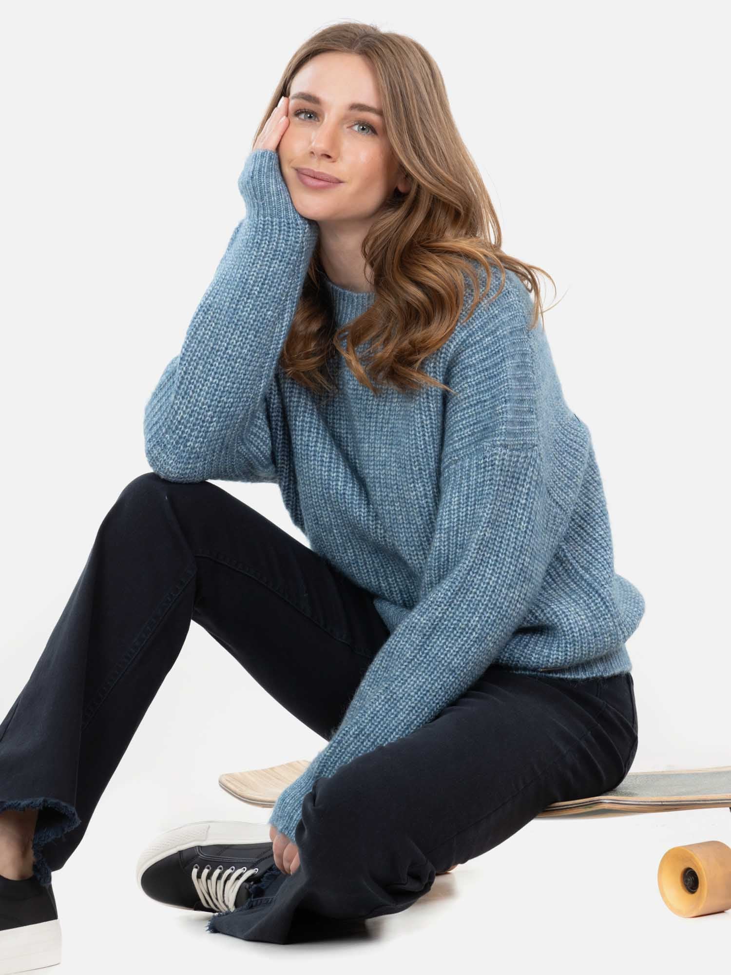 SWEATER SERENITY AZUL MUJER RIP CURL - 4