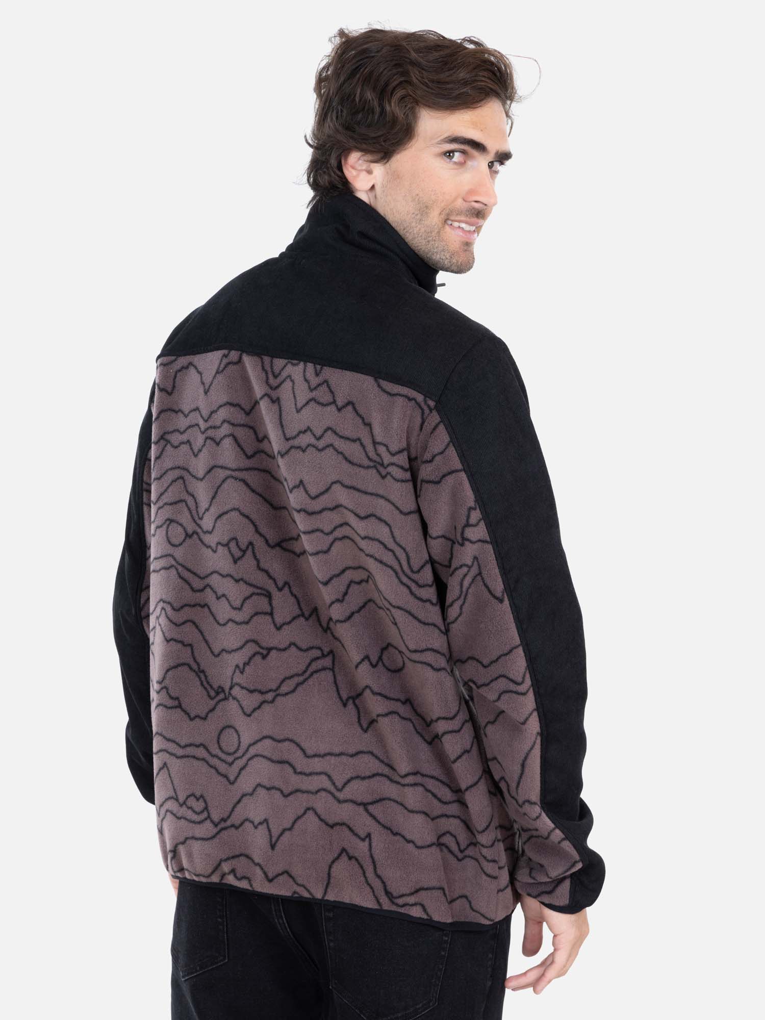 POLERON MICROPOLAR ROUGE MULTICOLOR HOMBRE RIP CURL - 2