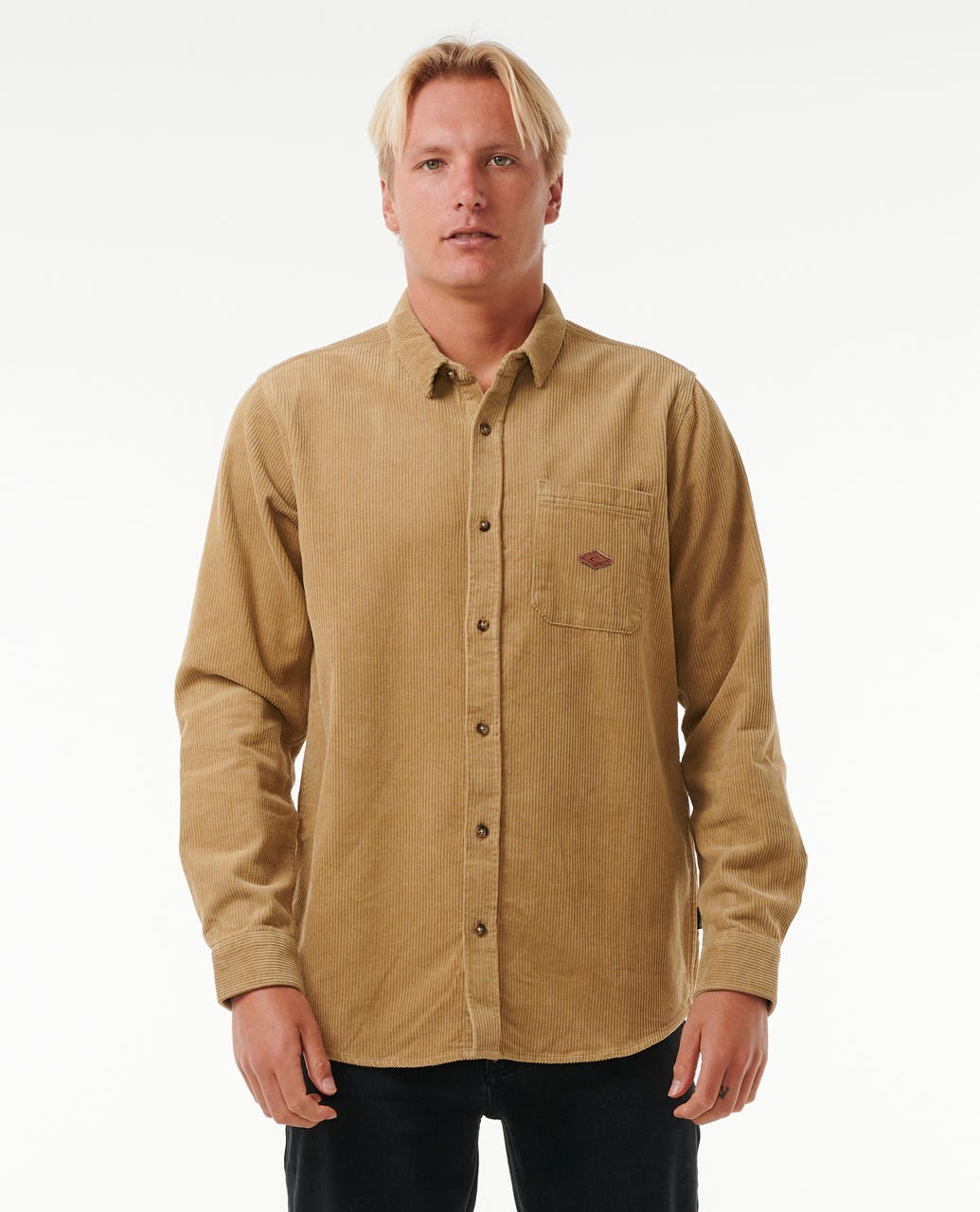 CAMISA FLOW KHAKI HOMBRE RIP CURL - 1