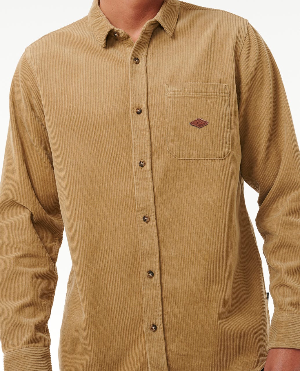 CAMISA FLOW KHAKI HOMBRE RIP CURL - 5