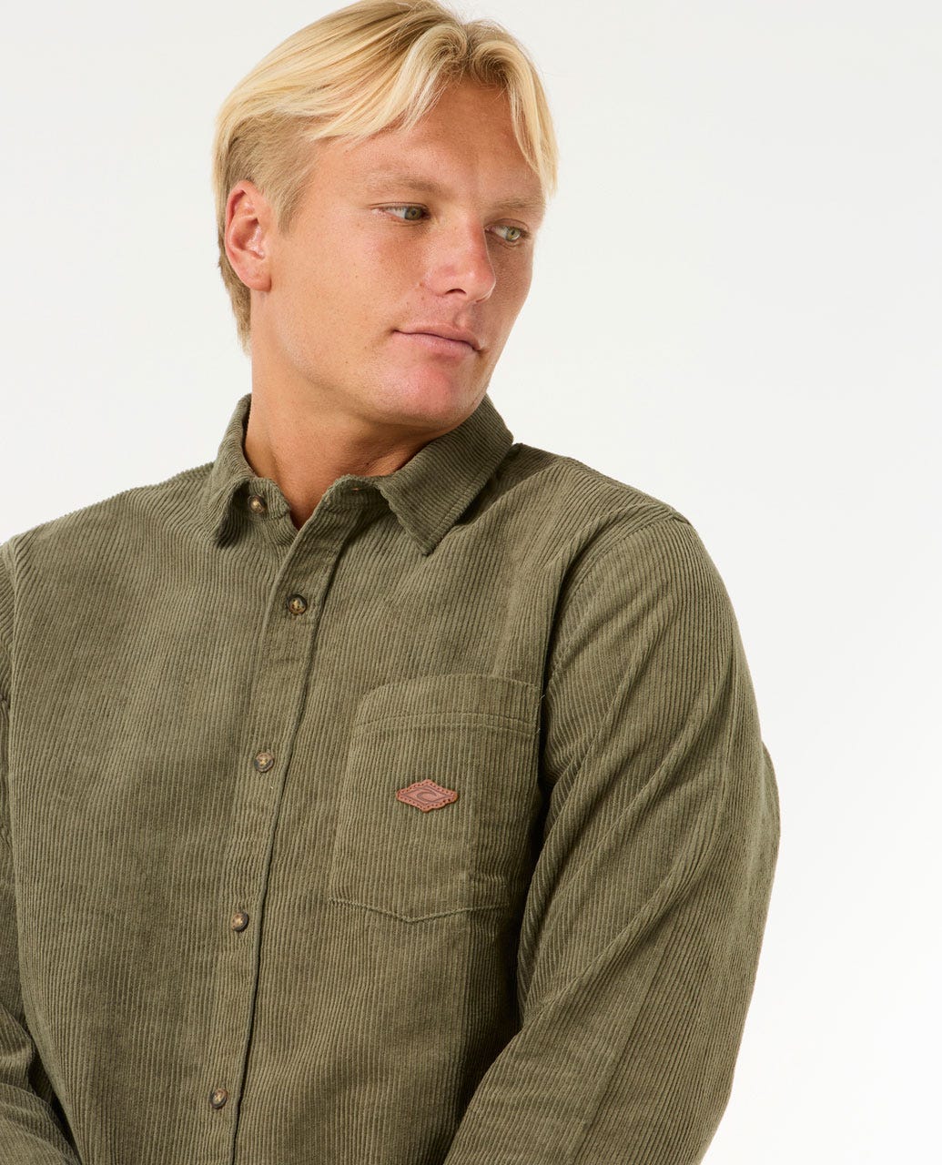 CAMISA SHORE VERDE HOMBRE RIP CURL - 2