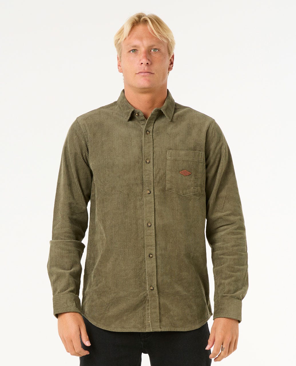 CAMISA SHORE VERDE HOMBRE RIP CURL - 3