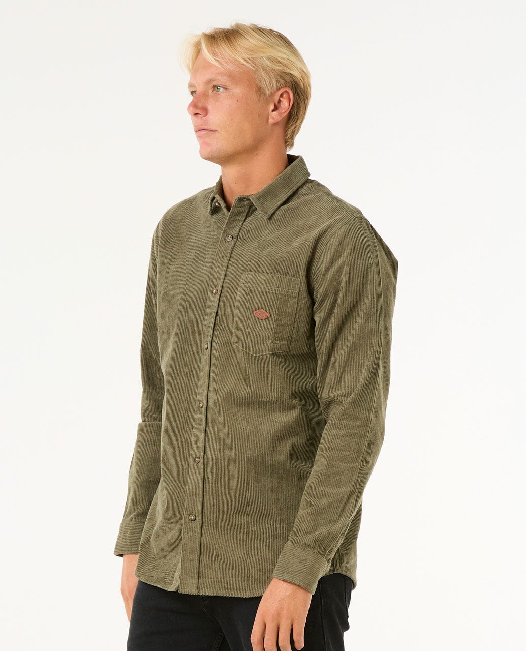CAMISA SHORE VERDE HOMBRE RIP CURL - 4