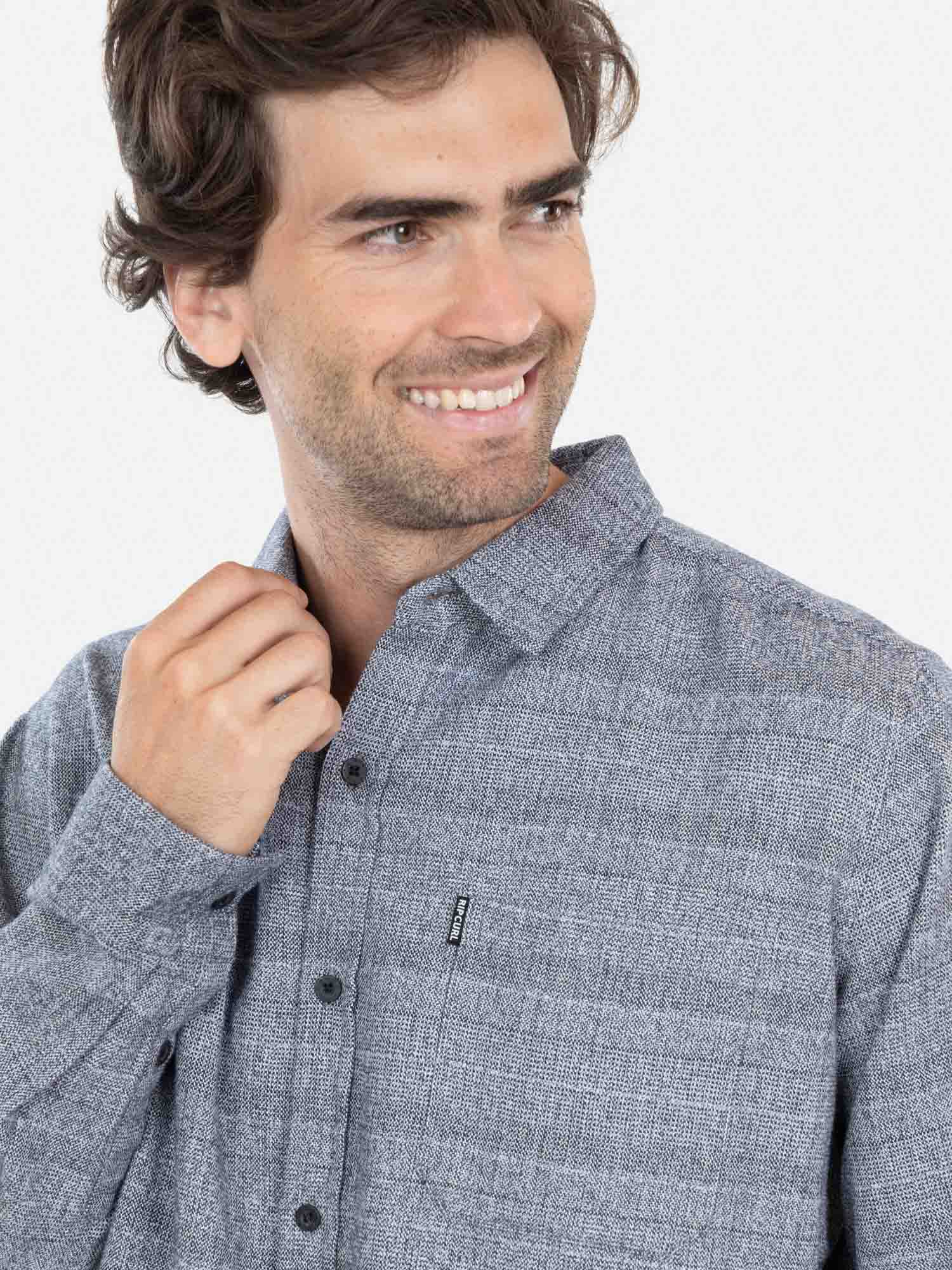 CAMISA OCEAN GRIS HOMBRE RIP CURL - 3