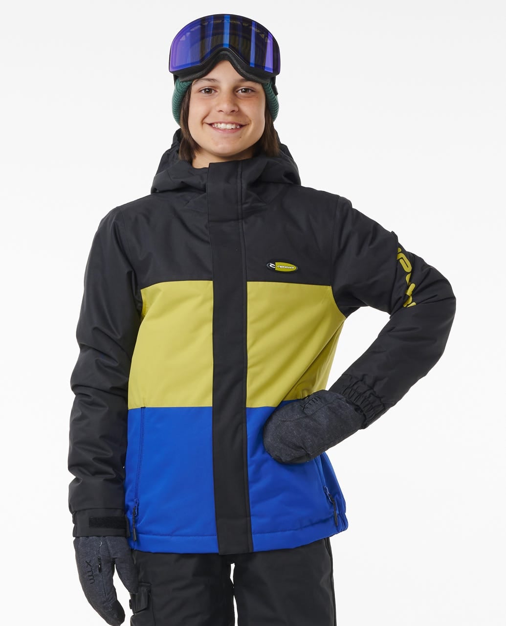PARKA SNOW PALMWAVE AZUL INFANTIL RIP CURL - 1