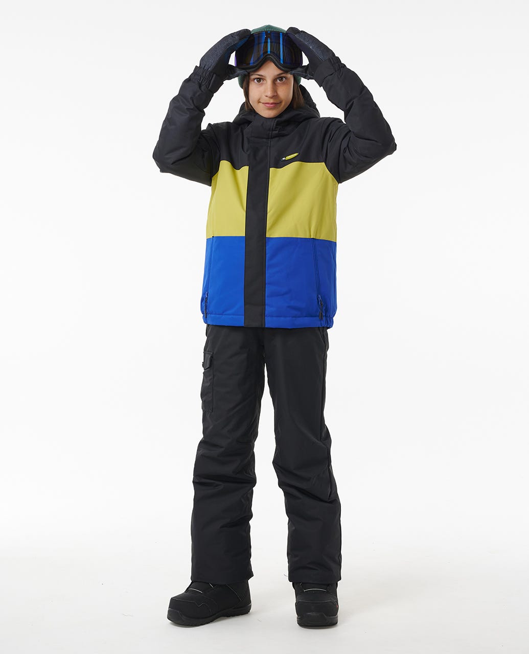 PARKA SNOW PALMWAVE AZUL INFANTIL RIP CURL - 4