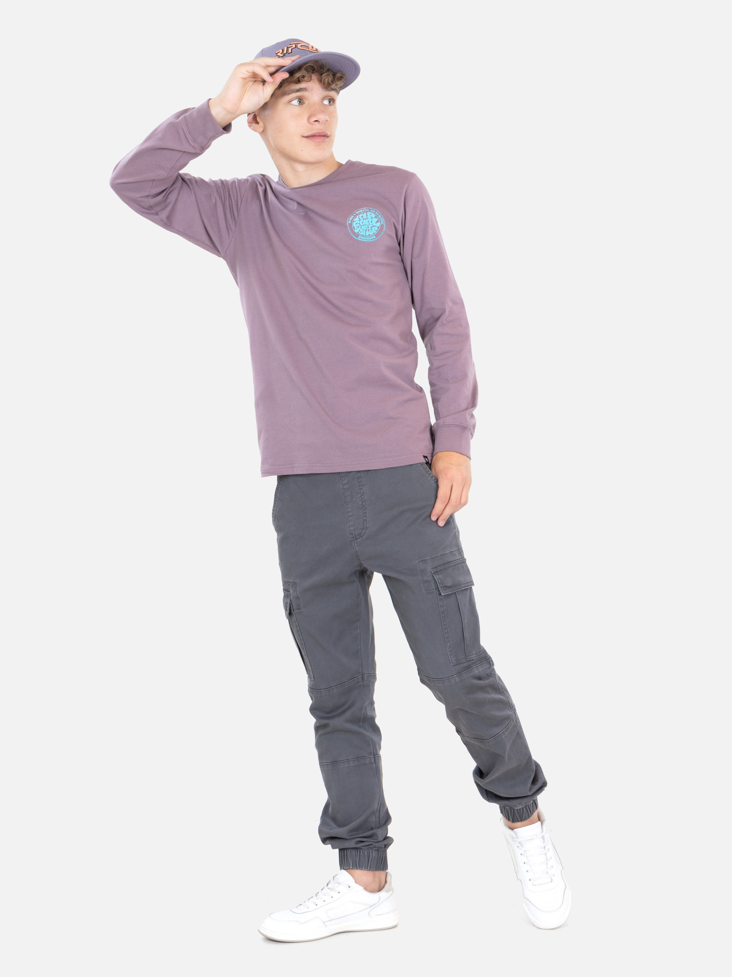 PANTALON JOGGER SPRINT GRIS HOMBRE RIP CURL - 4