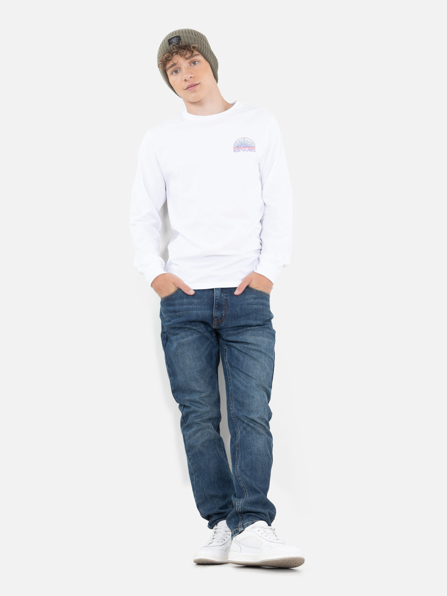 PANTALON JEANS NOMAD CELESTE HOMBRE RIP CURL - 4