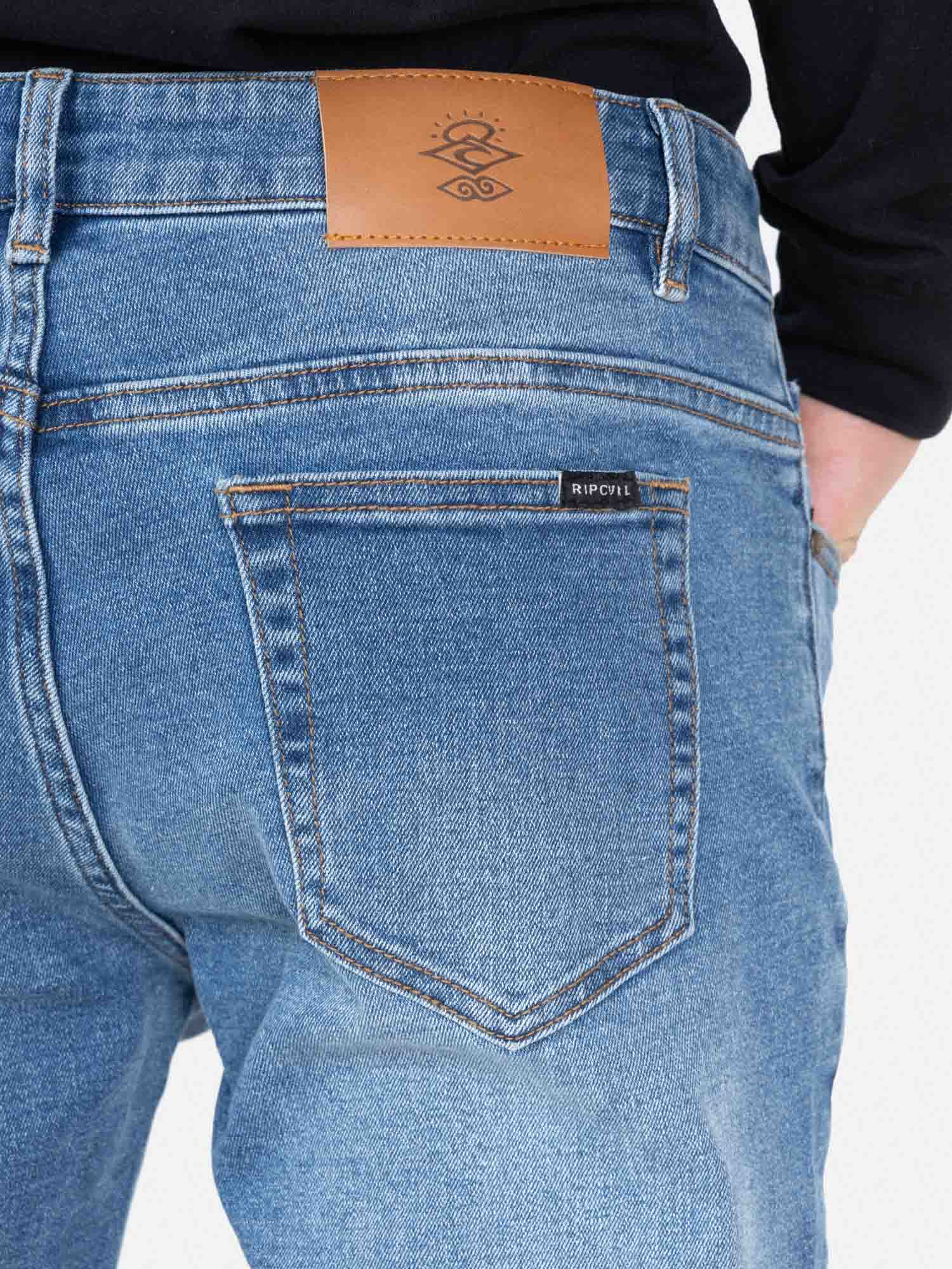 PANTALON JEANS SHORE AZUL HOMBRE RIP CURL - 3