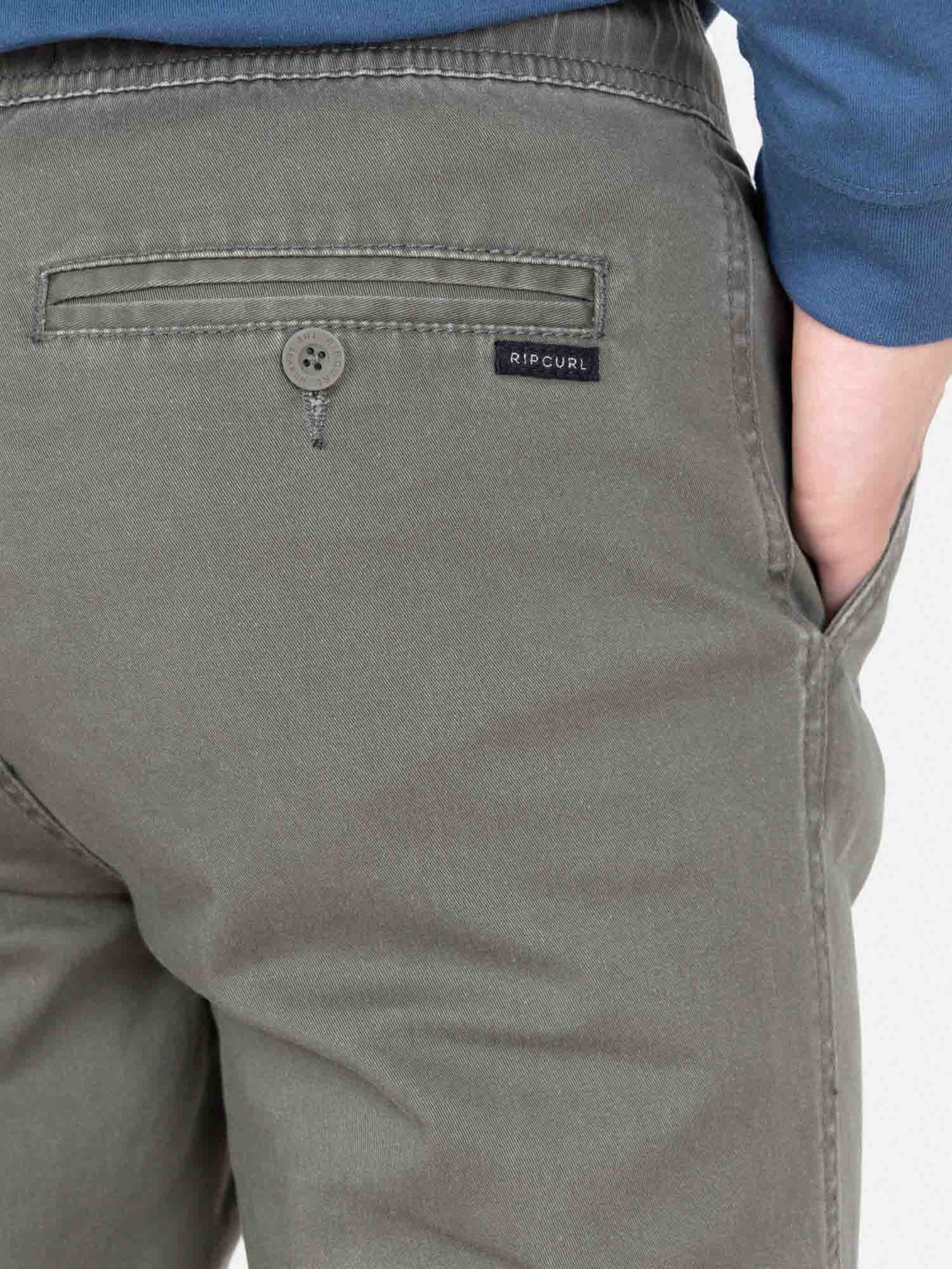 PANTALON JOGGER EDGE VERDE HOMBRE RIP CURL - 3