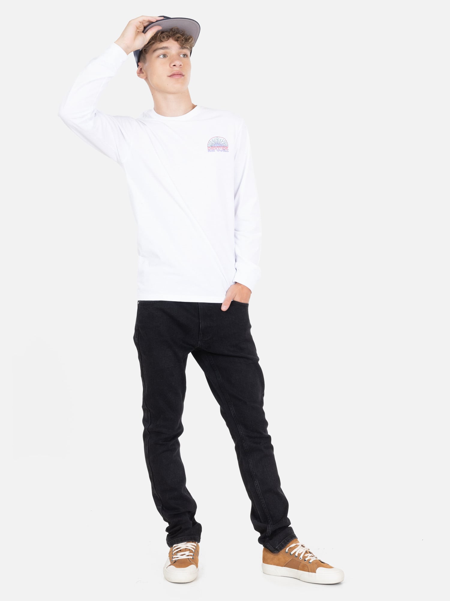 PANTALON JEANS RIDE EN COLOR NEGRO HOMBRE RIP CURL - 4