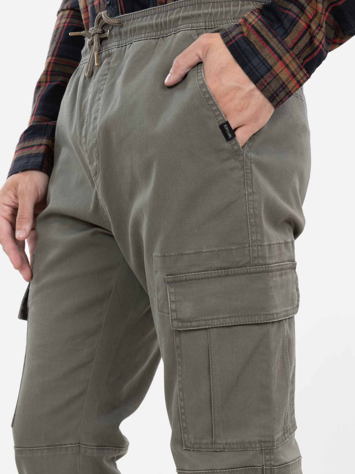 PANTALON JOGGER FADE VERDE HOMBRE RIP CURL - 3