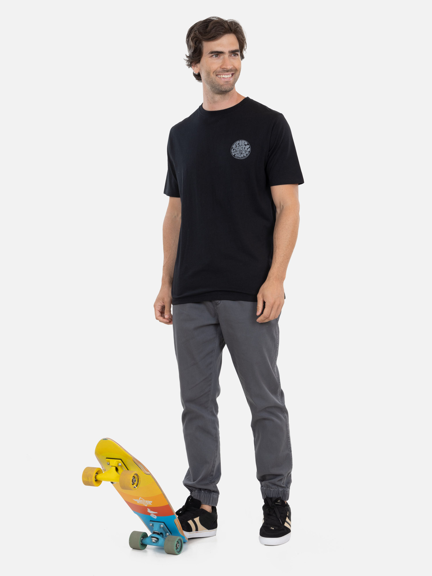 PANTALON JOGGER CHILL GRIS HOMBRE RIP CURL - 4