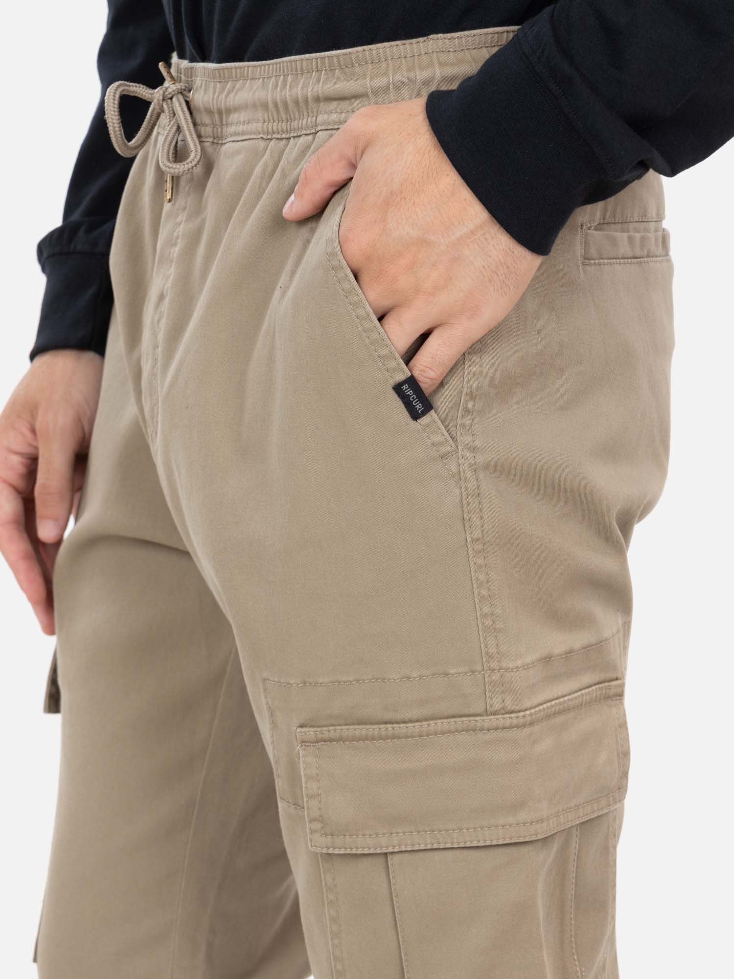 PANTALON JOGGER FIOLA EN COLOR CAFE HOMBRE RIP CURL - 3