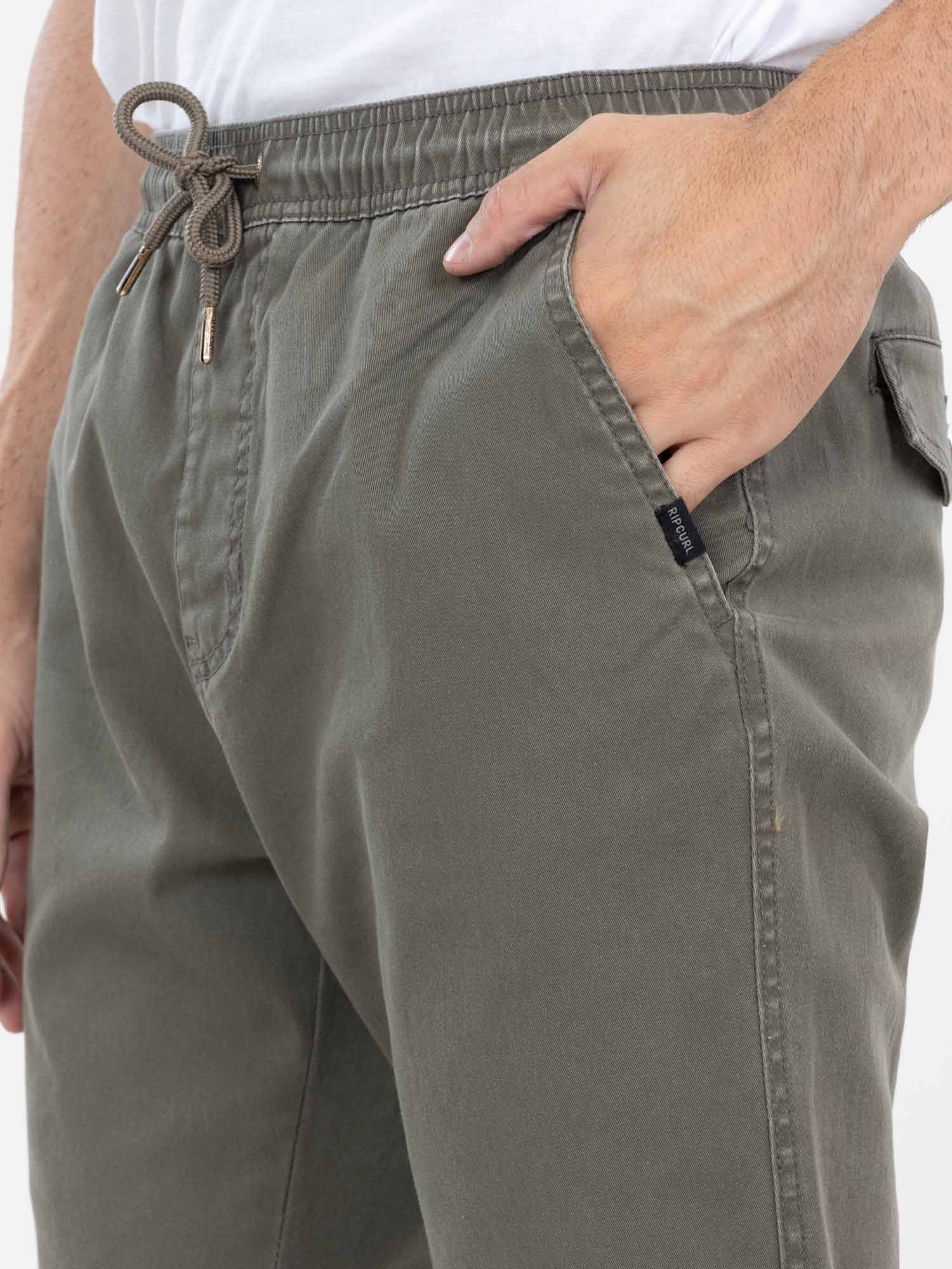 PANTALON JOGGER RIDE VERDE HOMBRE RIP CURL - 3