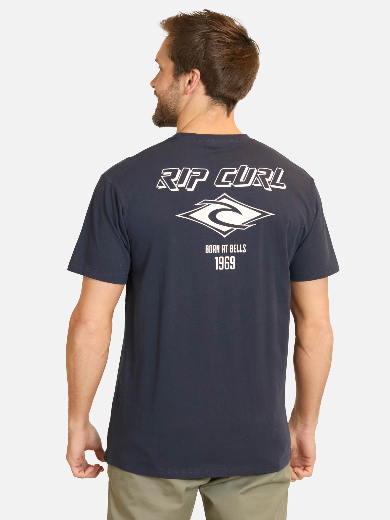 POLERA MC FADEOUT ESSENTIAL AZUL HOMBRE RIP CURL - 2