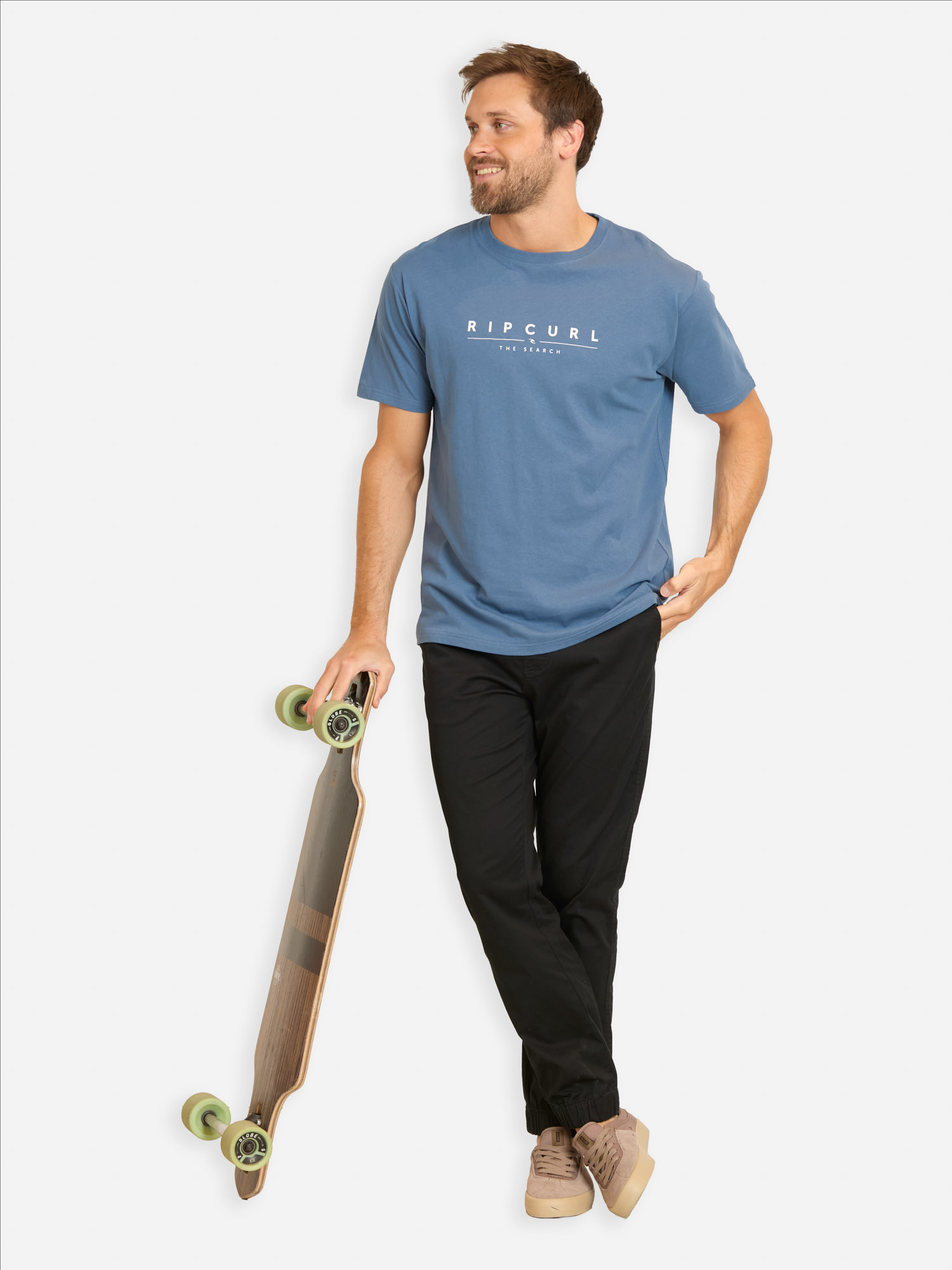 POLERA MC FLOW AZUL HOMBRE RIP CURL - 4