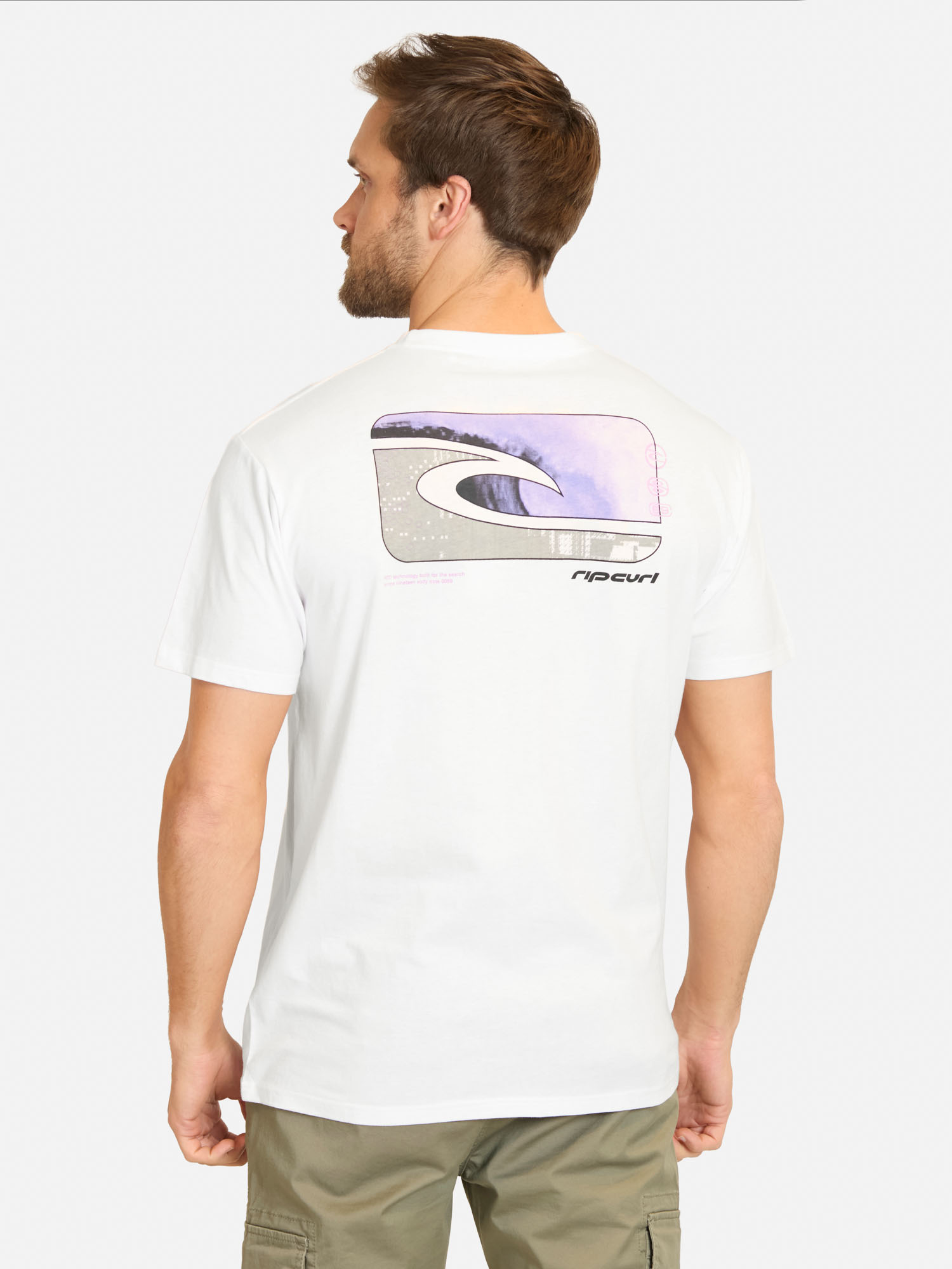 POLERA MC DUNE EN COLOR BLANCO HOMBRE RIP CURL - 2