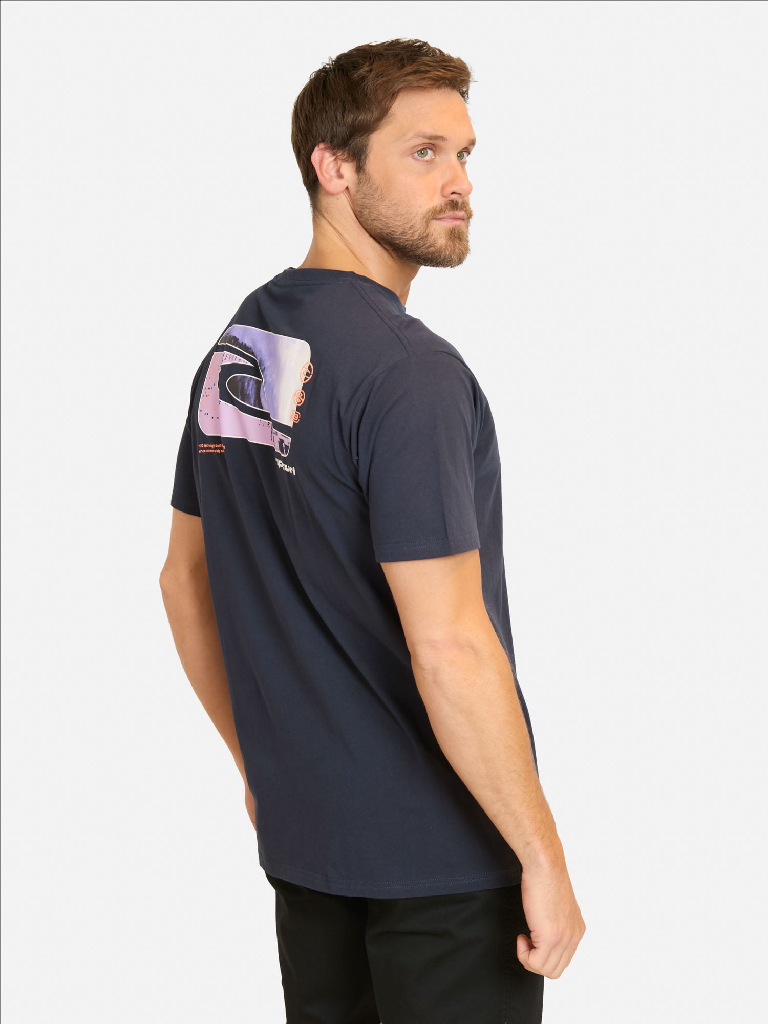 POLERA MC DUNE AZUL HOMBRE RIP CURL - 2