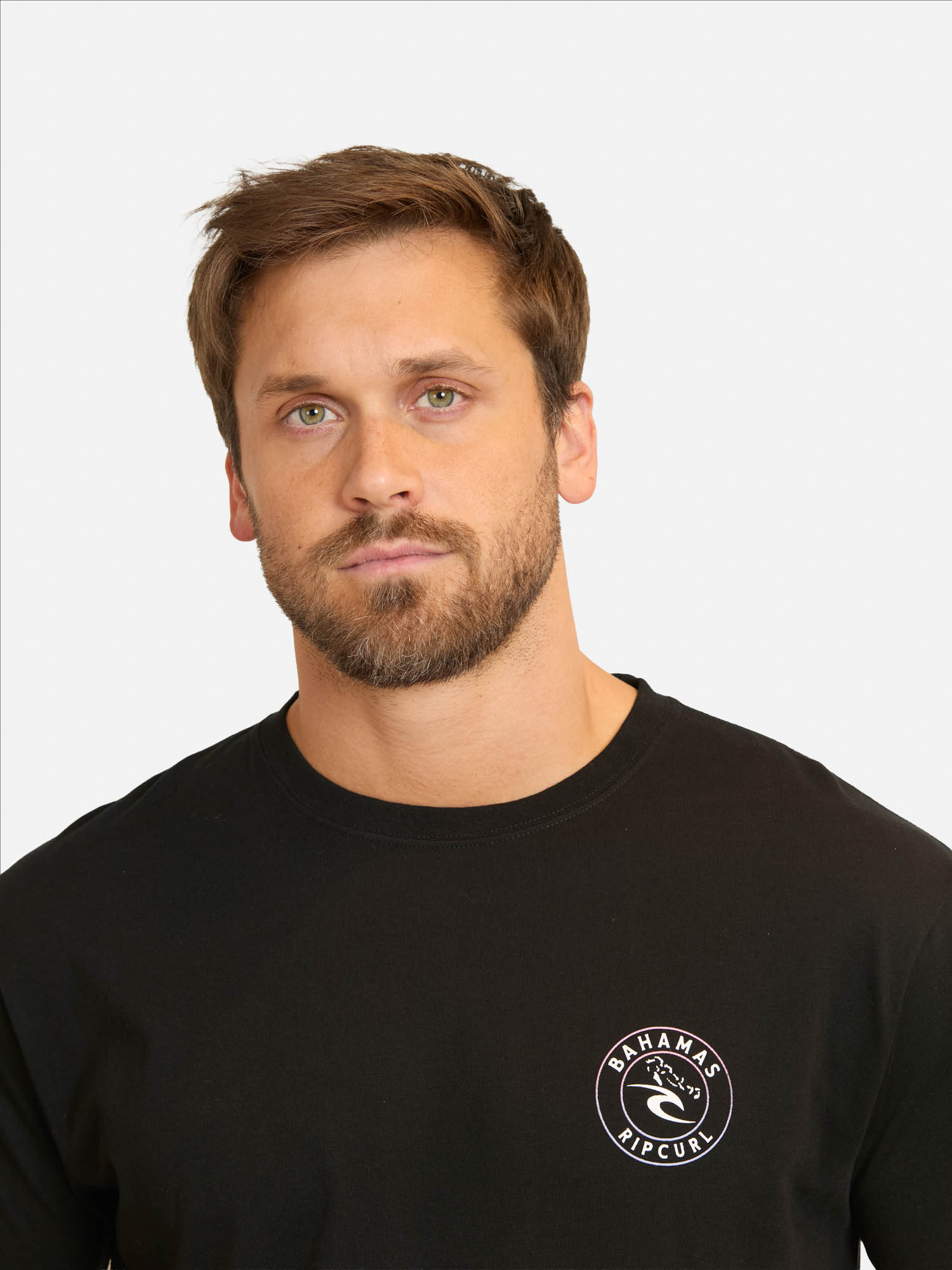 POLERA MC MTE BAHAMAS KEY EN COLOR NEGRO HOMBRE RIP CURL - 3