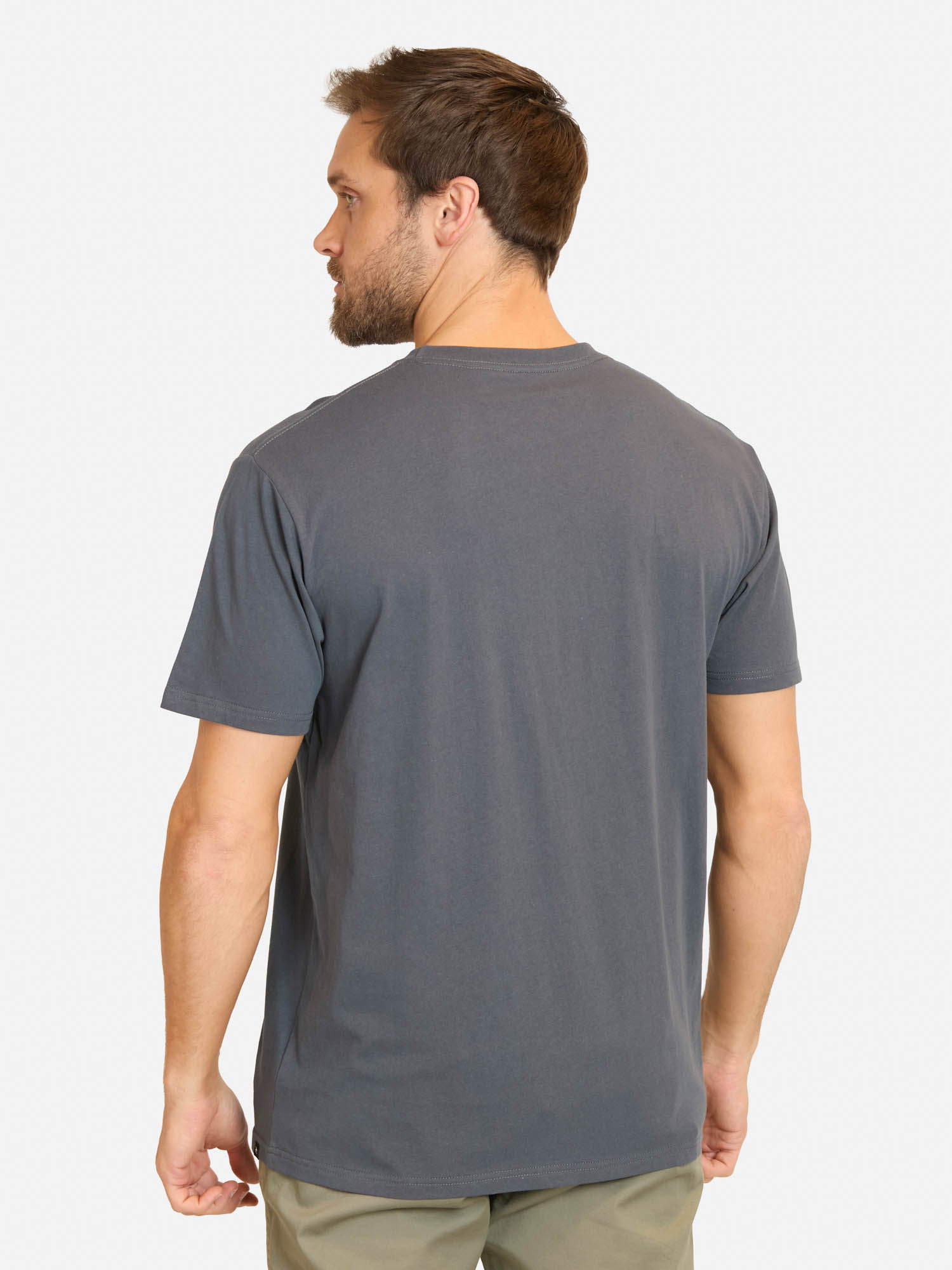 POLERA MC RAW ENERGY LINE UP GRIS HOMBRE RIP CURL - 2