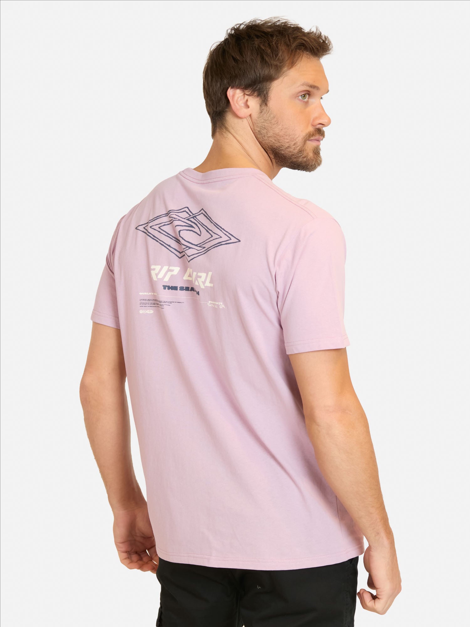 POLERA MC SALT MORADO HOMBRE RIP CURL - 2