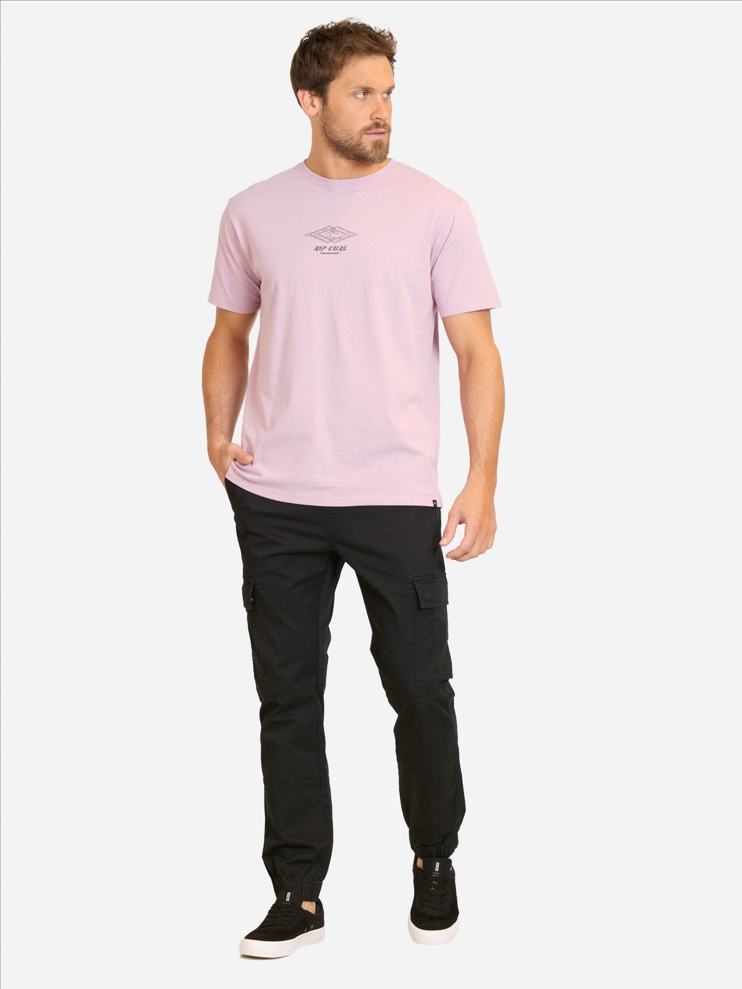 POLERA MC SALT MORADO HOMBRE RIP CURL - 4