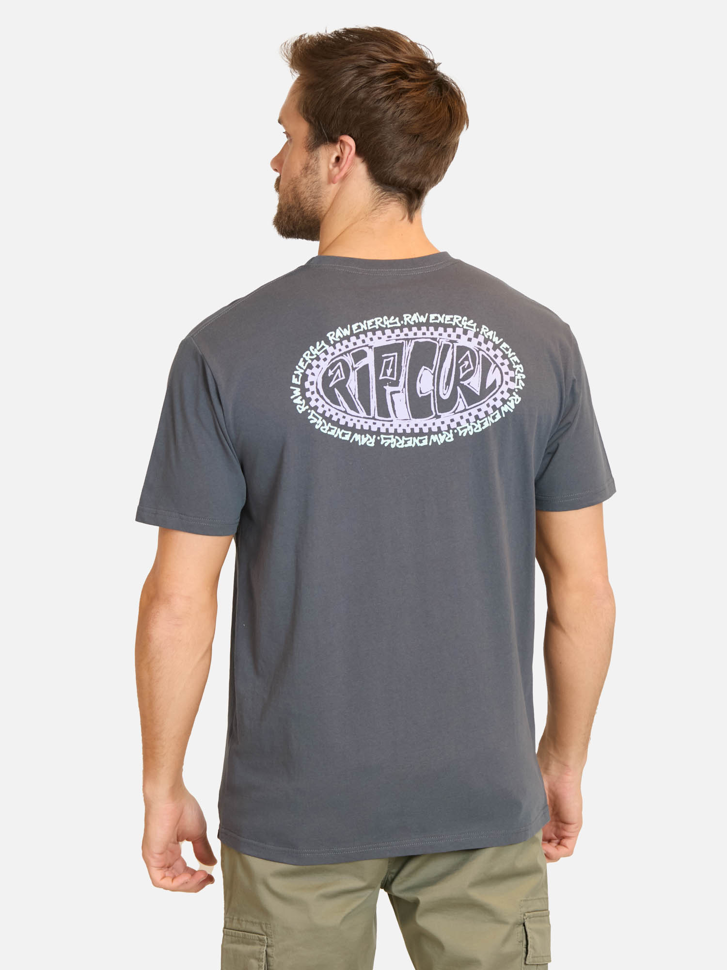 POLERA MC SLIDE GRIS HOMBRE RIP CURL - 2