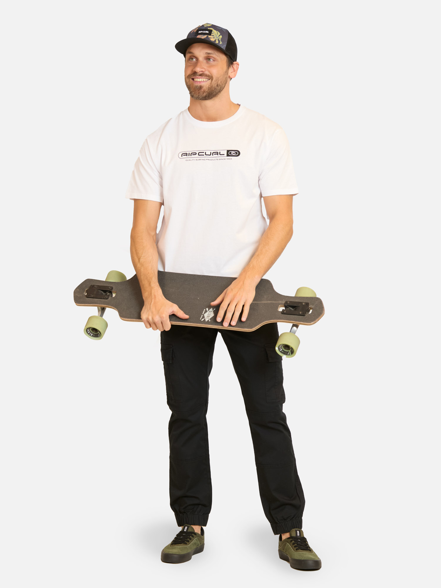 POLERA MC TEST TUBE EN COLOR BLANCO HOMBRE RIP CURL - 4