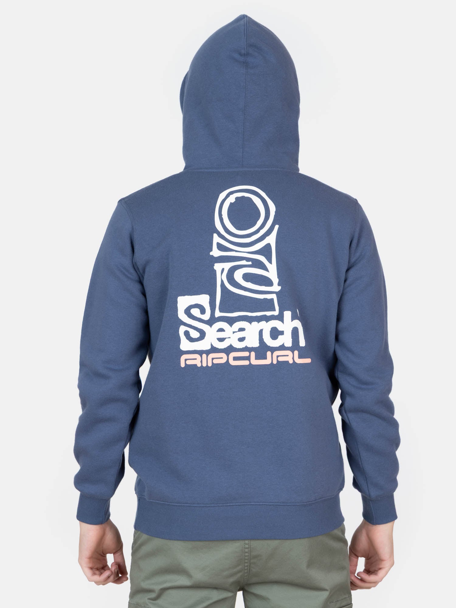 POLERON CANGURO WILDRUSH AZUL INFANTIL RIP CURL - 2