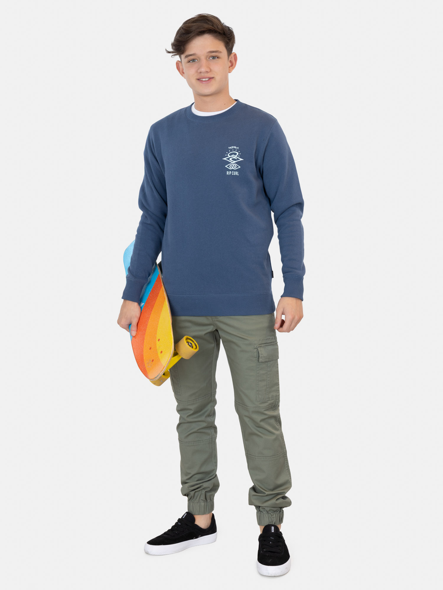 POLERON CR STORMY AZUL INFANTIL RIP CURL - 4