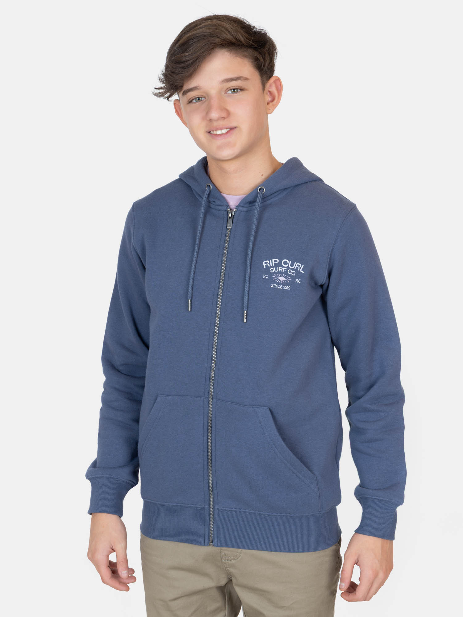 POLERON FZ SUNTRAIL AZUL INFANTIL RIP CURL - 1