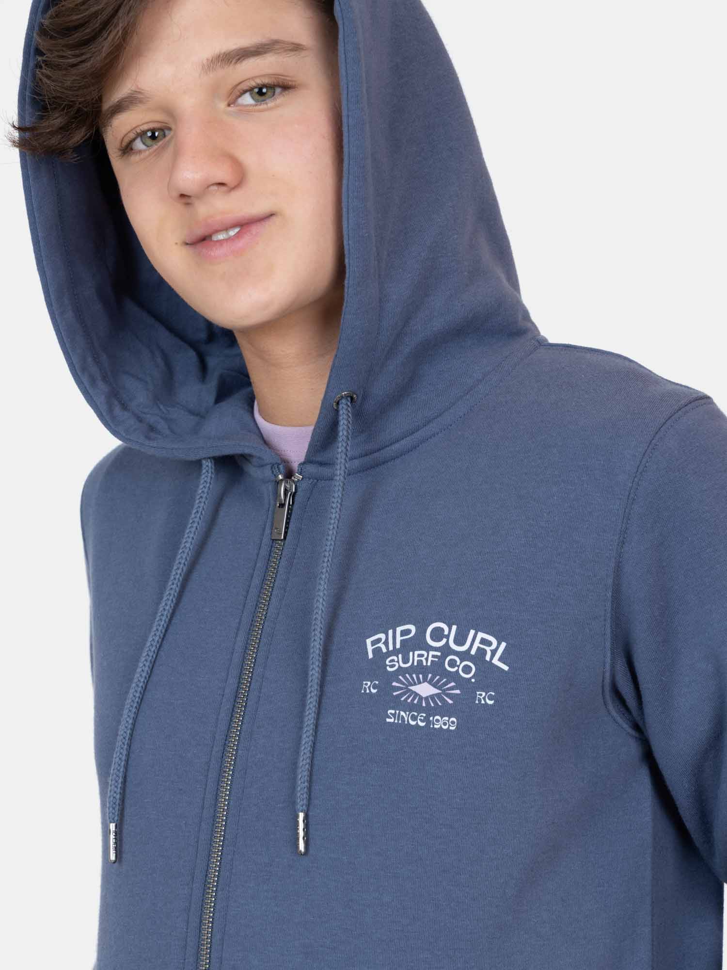 POLERON FZ SUNTRAIL AZUL INFANTIL RIP CURL - 3