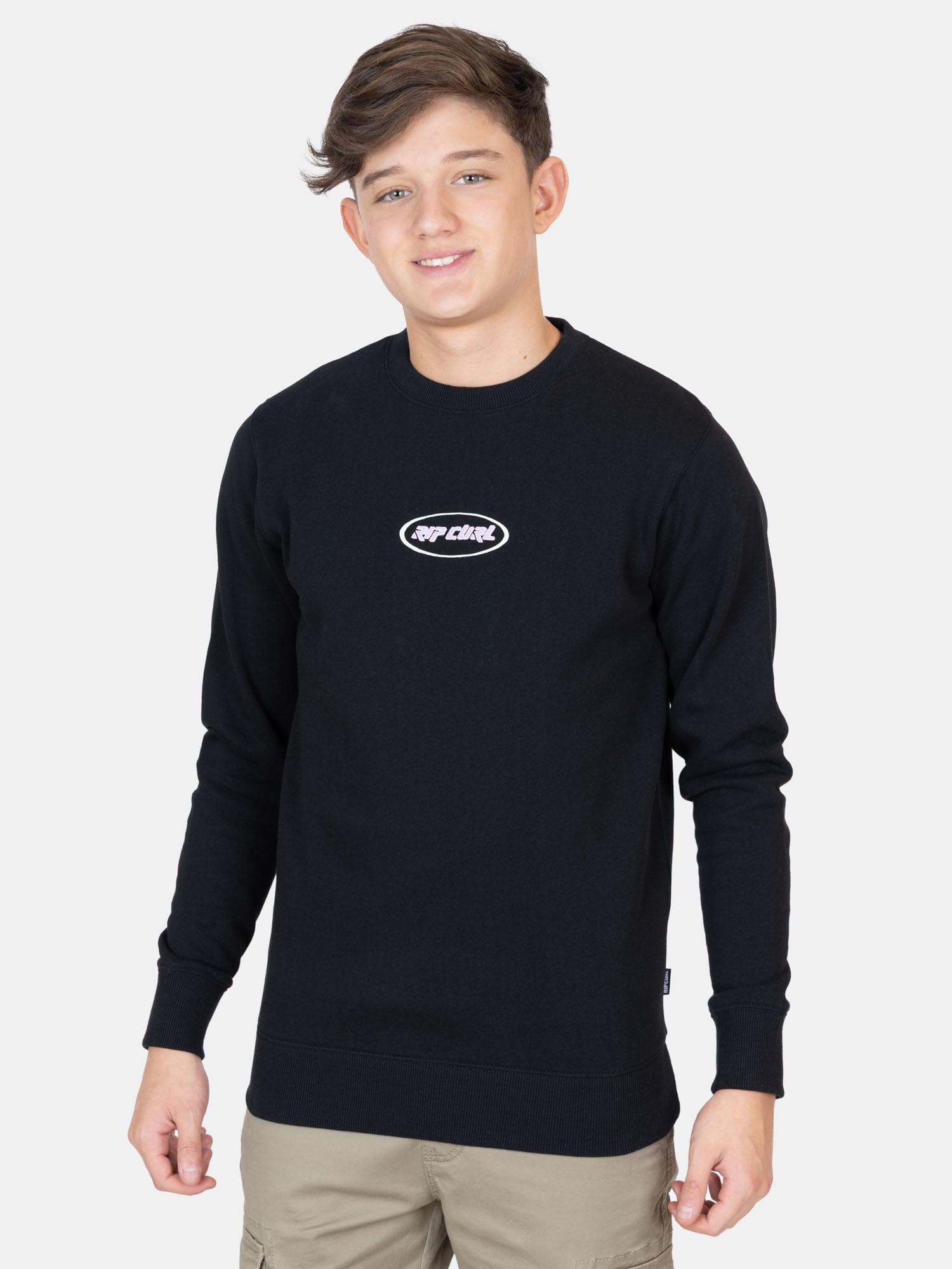 POLERON CR DIVE EN COLOR NEGRO INFANTIL RIP CURL - 1
