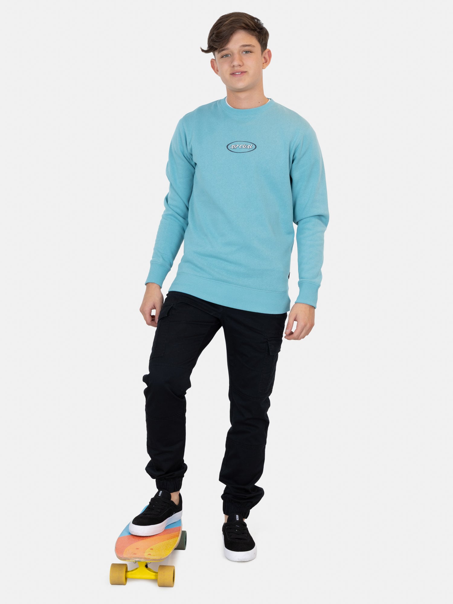 POLERON CR DIVE CELESTE INFANTIL RIP CURL - 4