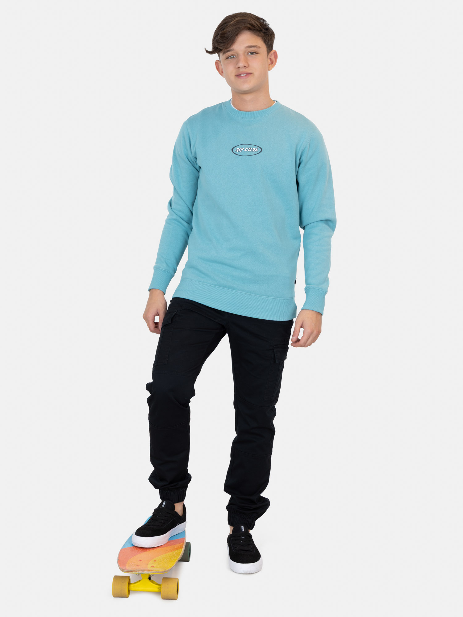 POLERON CR DIVE CELESTE INFANTIL RIP CURL - 4