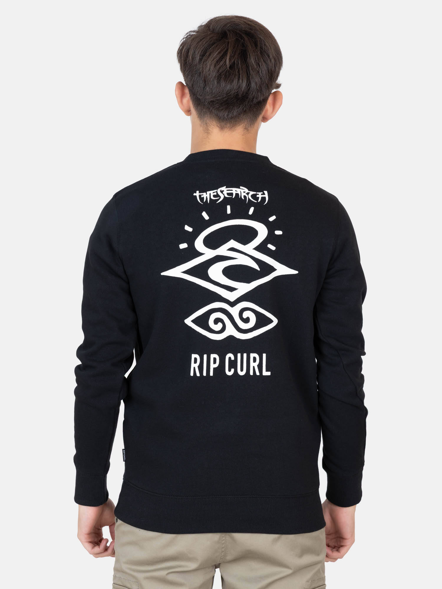 POLERON CR STORMY EN COLOR NEGRO INFANTIL RIP CURL - 2