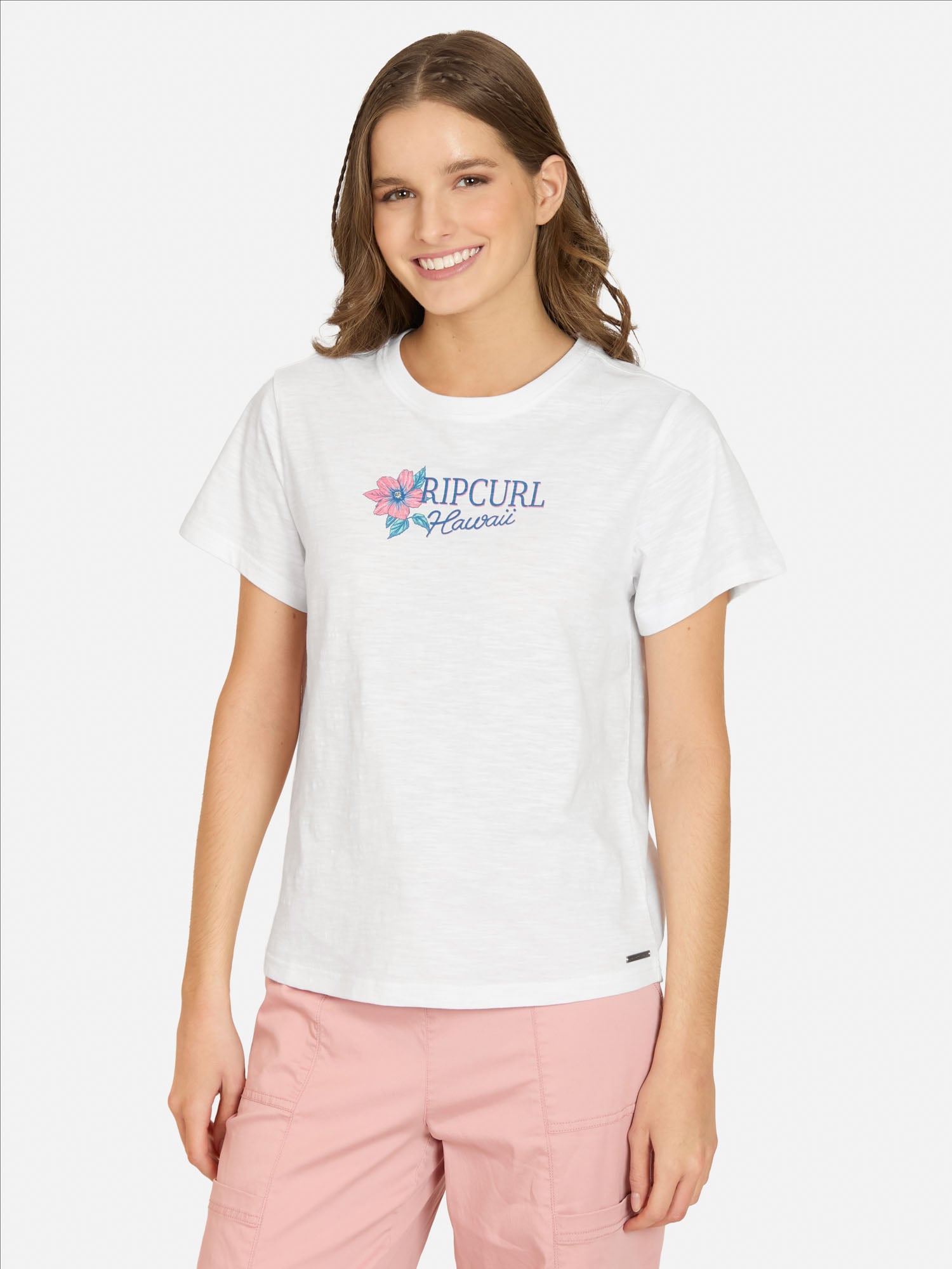 POLERA MC FOAMCREST EN COLOR BLANCO MUJER RIP CURL - 1