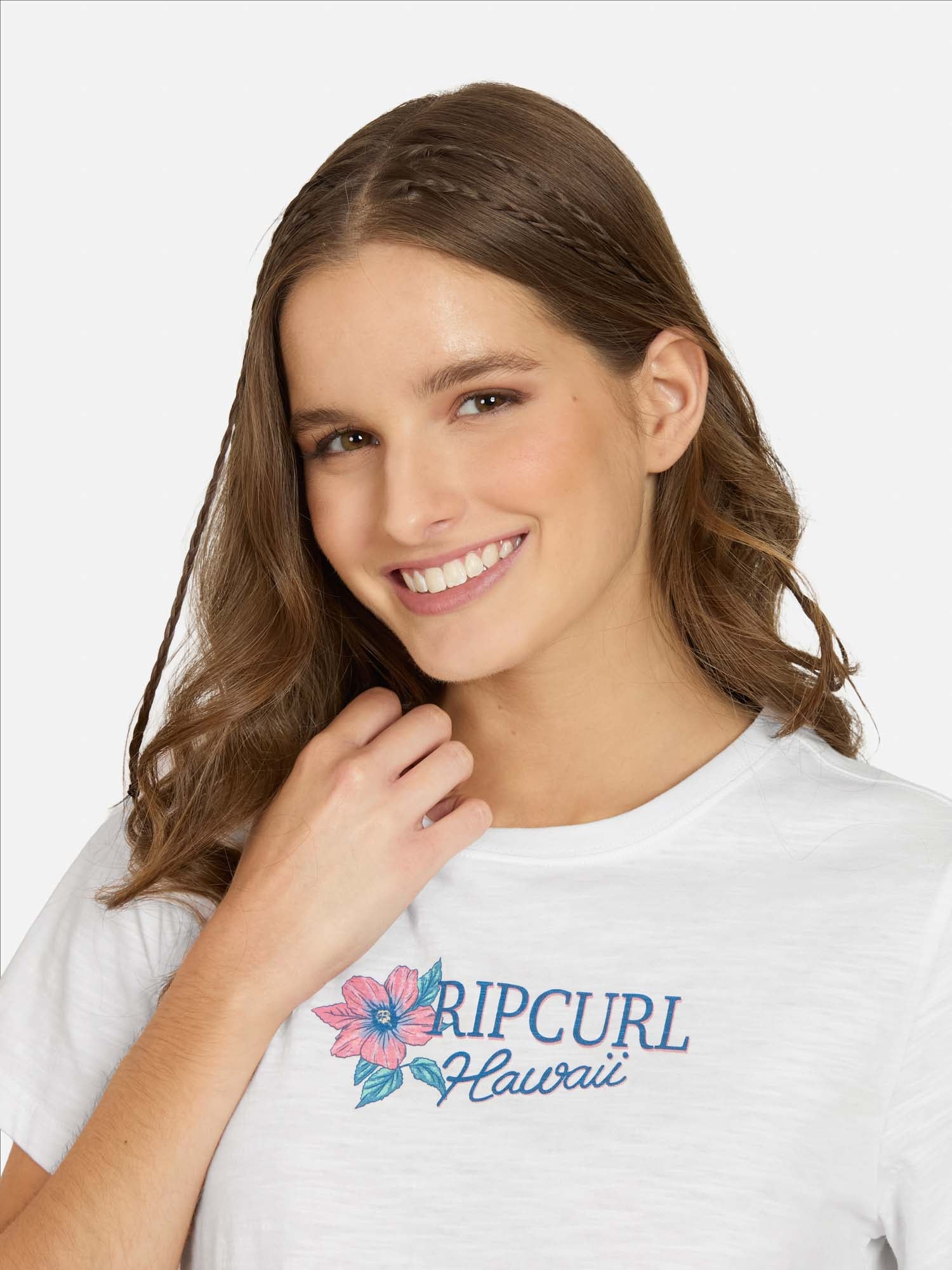 POLERA MC FOAMCREST EN COLOR BLANCO MUJER RIP CURL - 3
