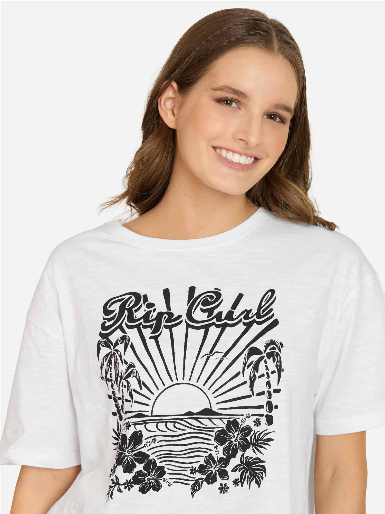 POLERA MC SURFSOUL EN COLOR BLANCO MUJER RIP CURL - 3