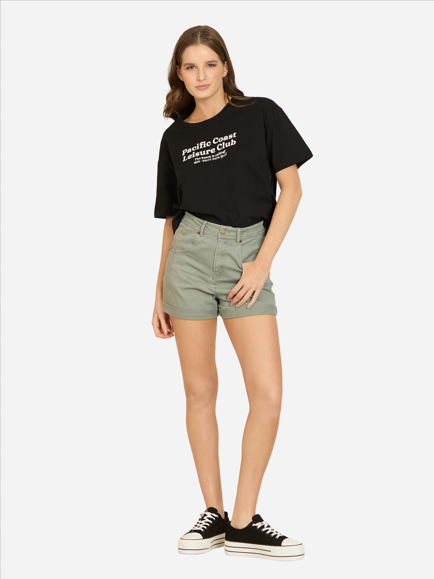 POLERA MC SUNSETMAX EN COLOR NEGRO MUJER RIP CURL - 4