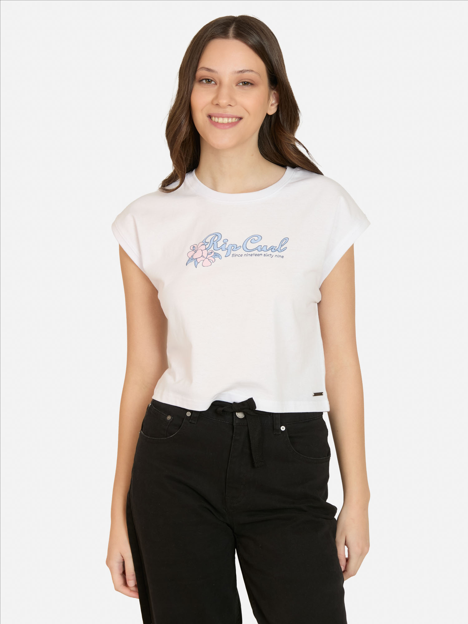 POLERA MC AQUAZONE EN COLOR BLANCO MUJER RIP CURL - 1