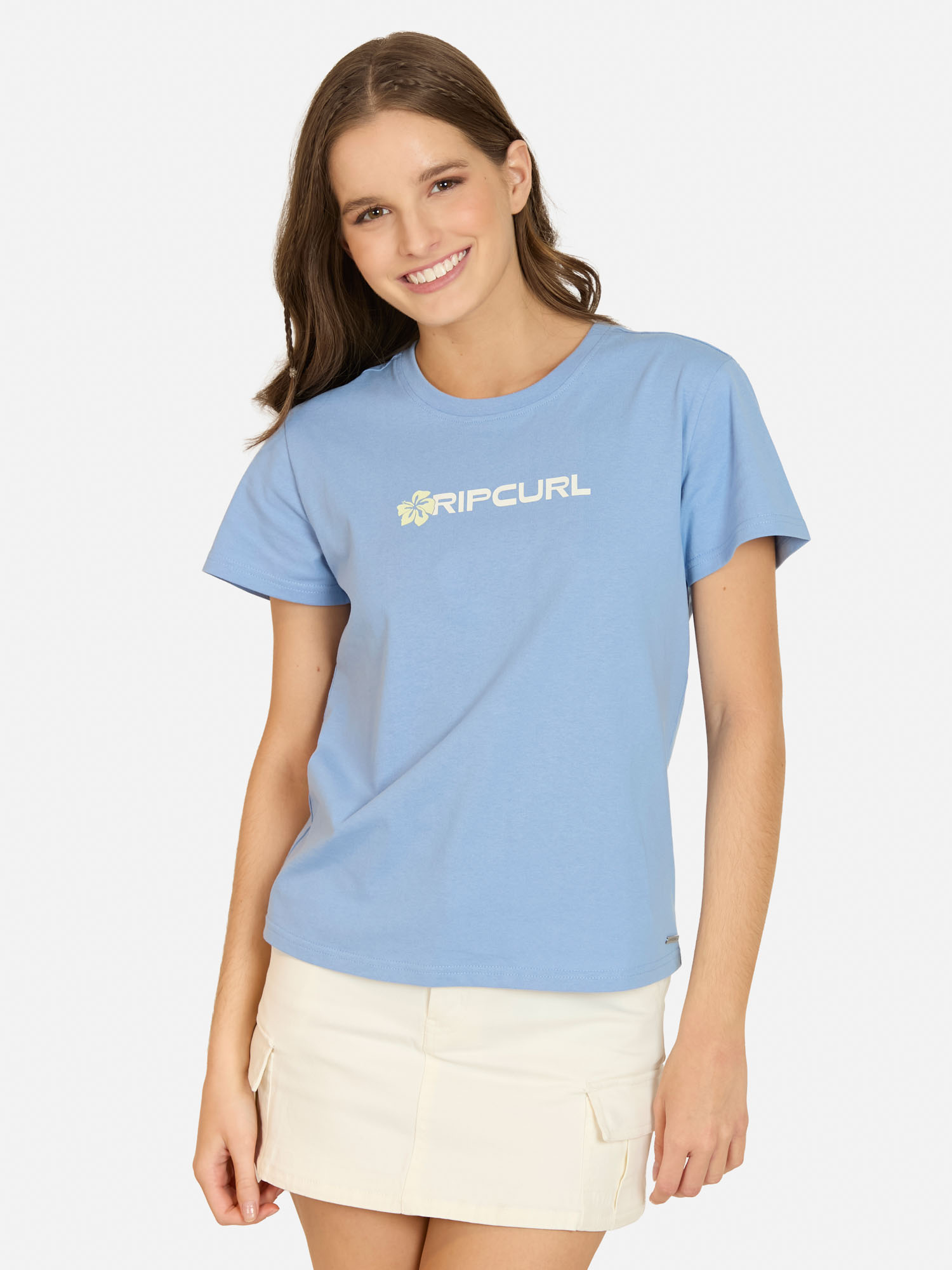 POLERA MC NIGHTCREST AZUL MUJER RIP CURL - 1