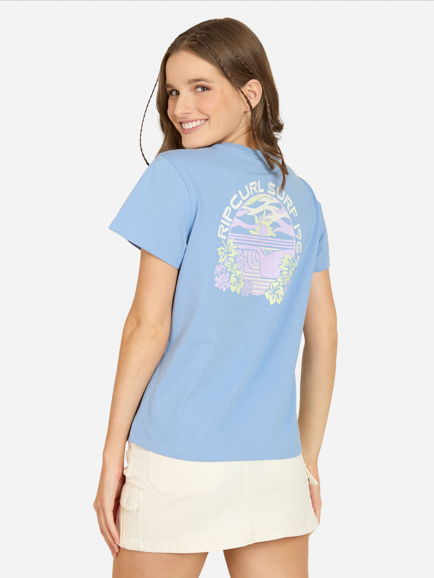 POLERA MC NIGHTCREST AZUL MUJER RIP CURL - 2
