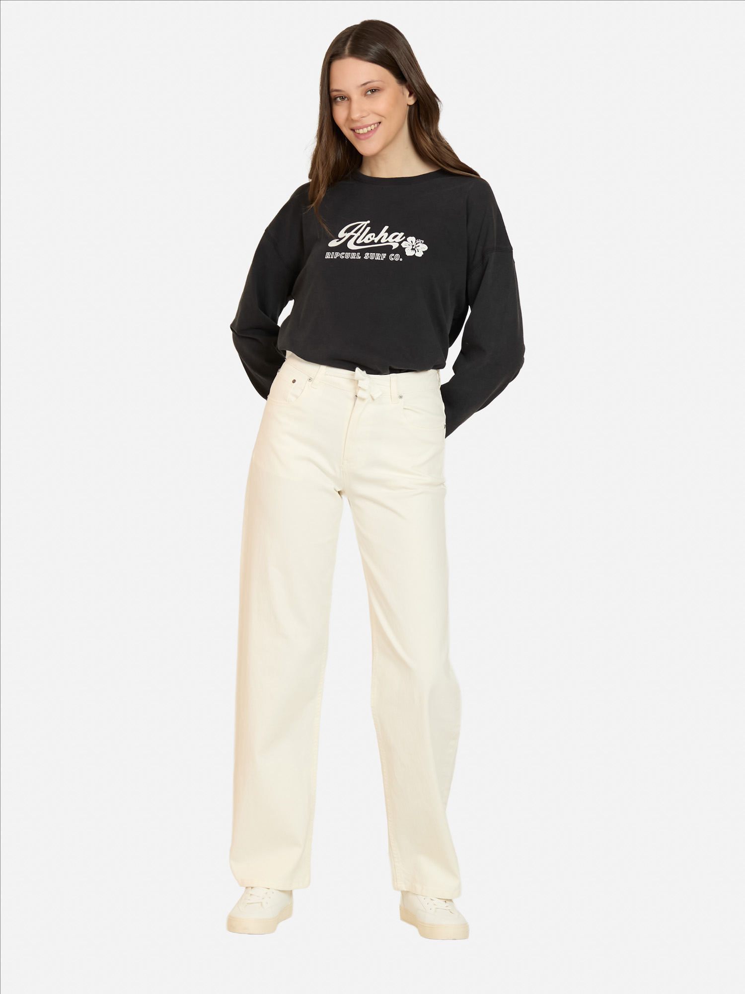 POLERA ML SALTEDGE EN COLOR NEGRO MUJER RIP CURL - 4