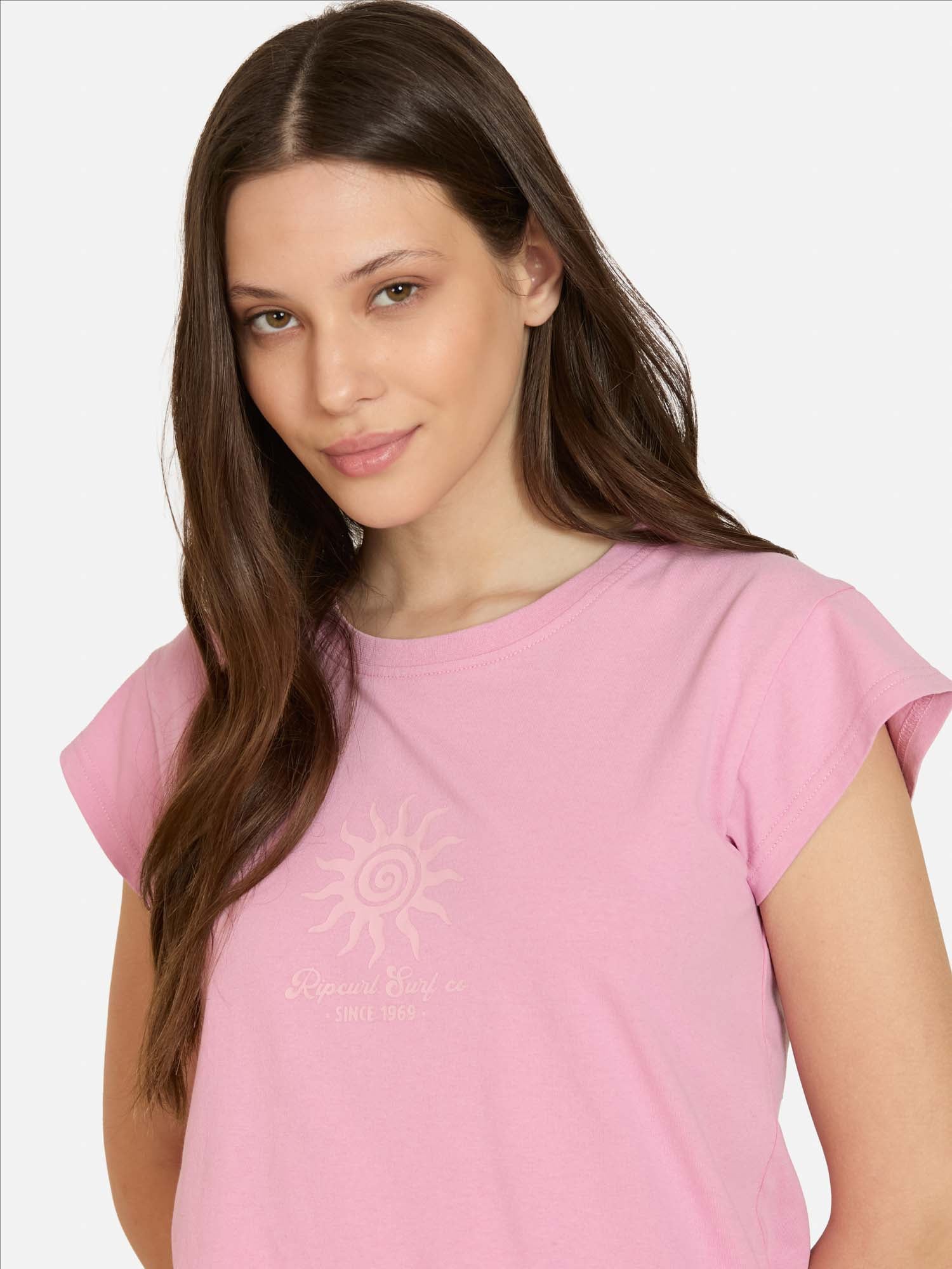 POLERA MC TIDECREST ROSADO MUJER RIP CURL - 3