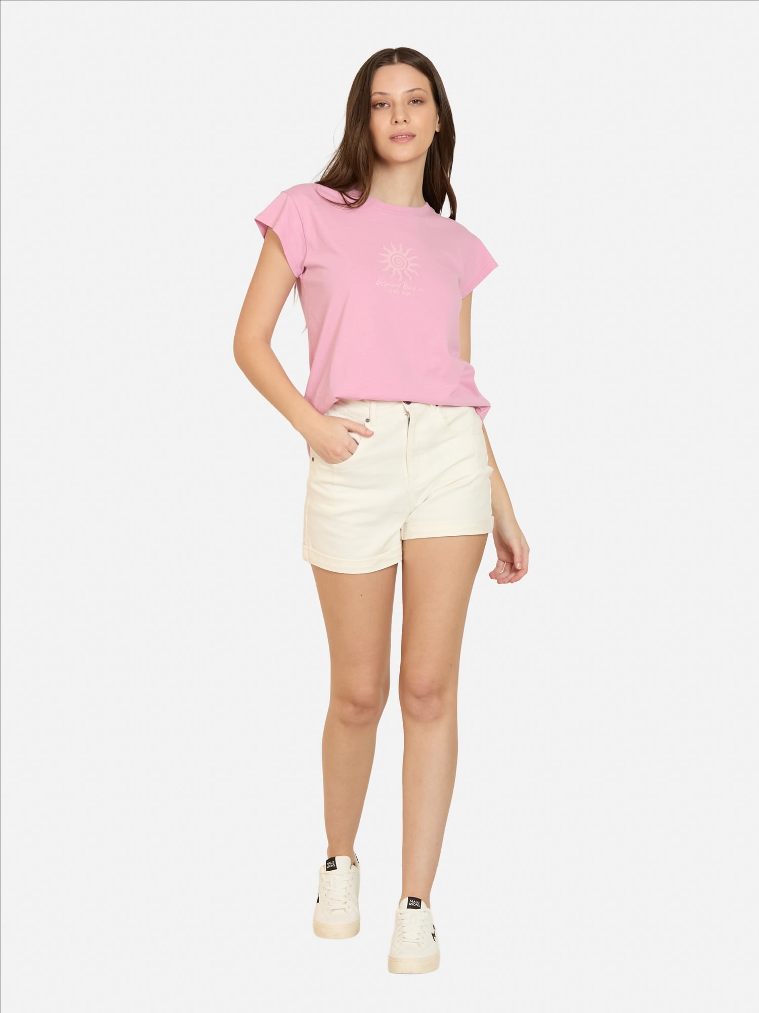 POLERA MC TIDECREST ROSADO MUJER RIP CURL - 4